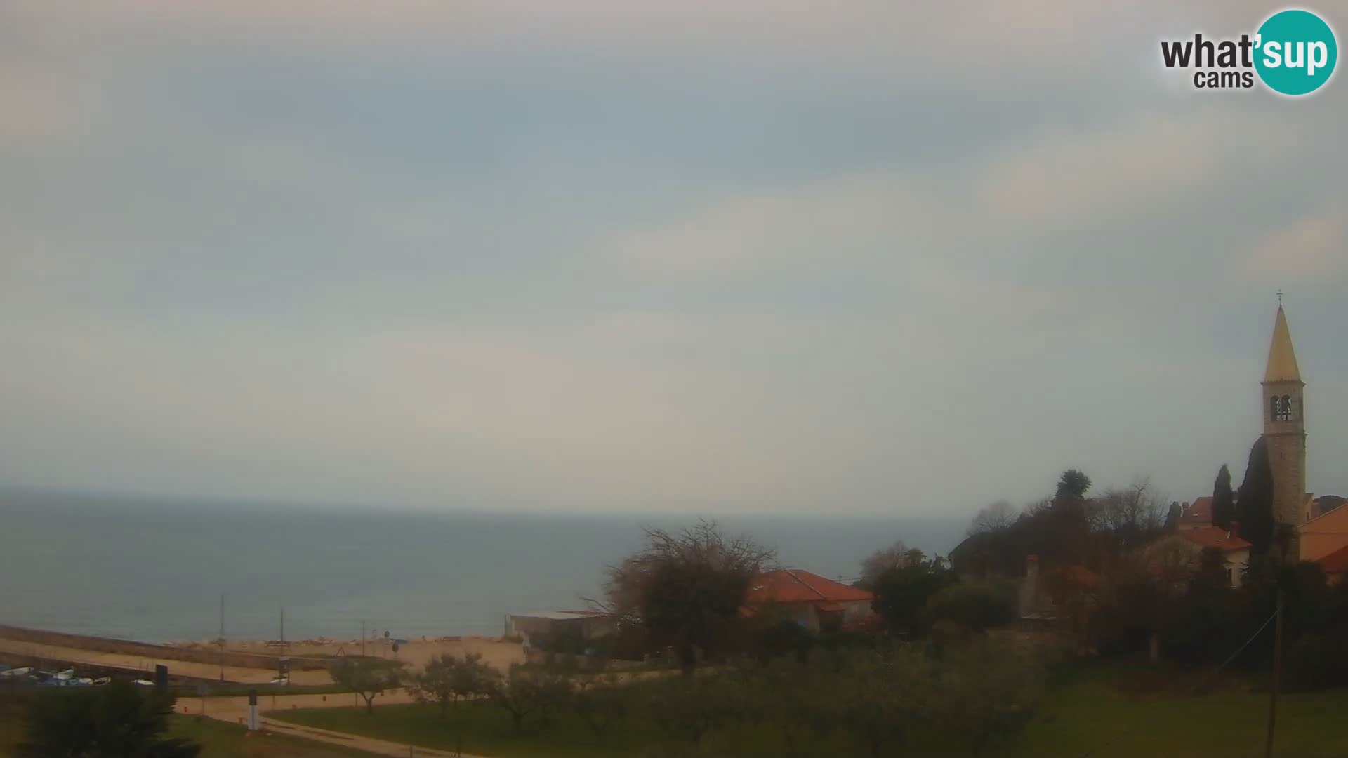 Umag Webcam uživo Lovrečica / San Lorenzo – Istra – Hrvatska