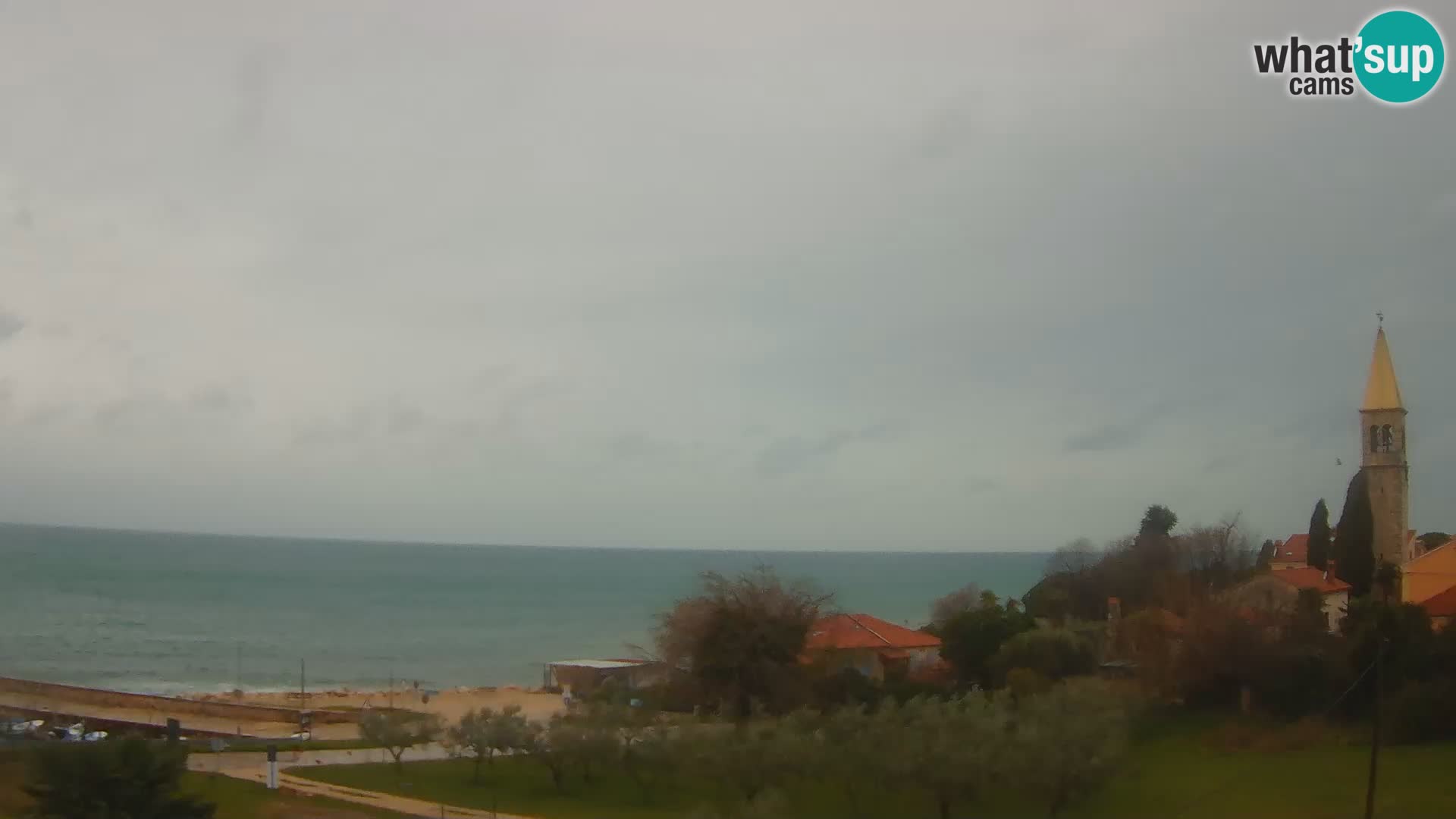 Umag spletna kamera Lovrečica – Istra – Hrvaška