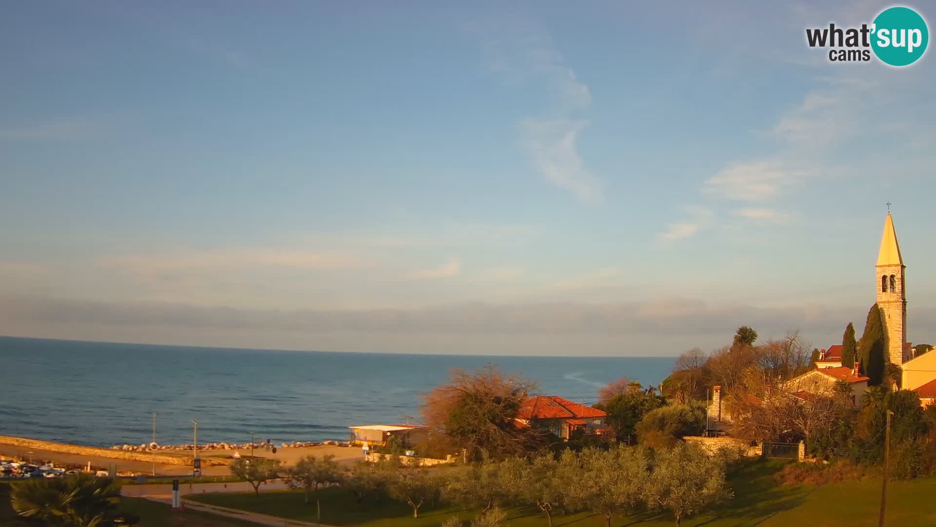 Umag Cámara web en vivo Lovrečica / San Lorenzo – Istria – Croacia