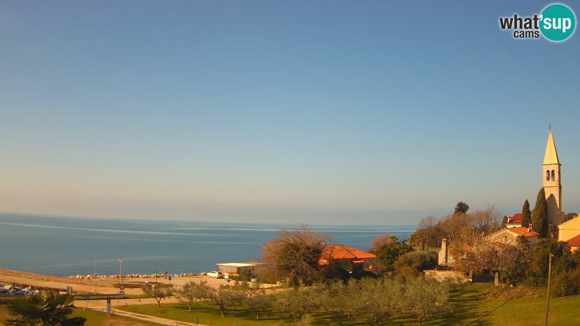 Umag Live webcam Lovrečica / San Lorenzo – Istria – Croatia