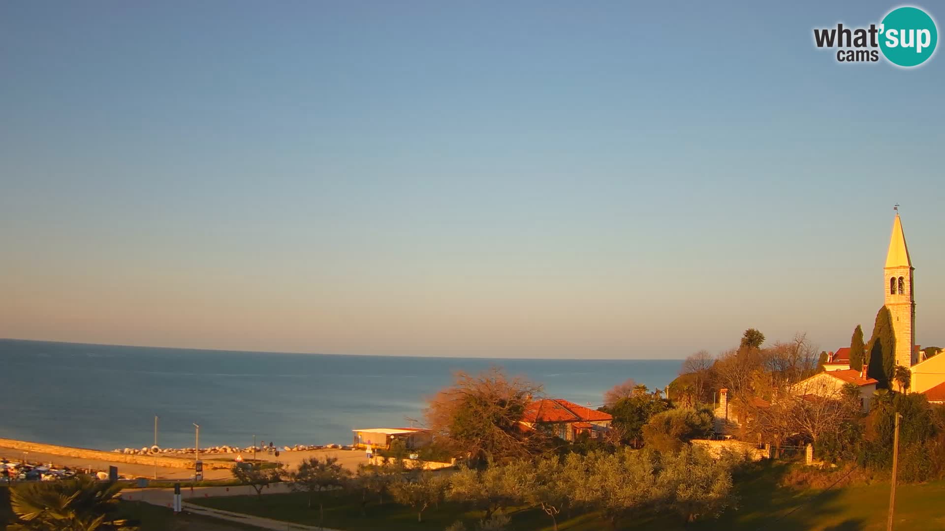 Umag Live webcam Lovrečica / San Lorenzo – Istria – Croatia