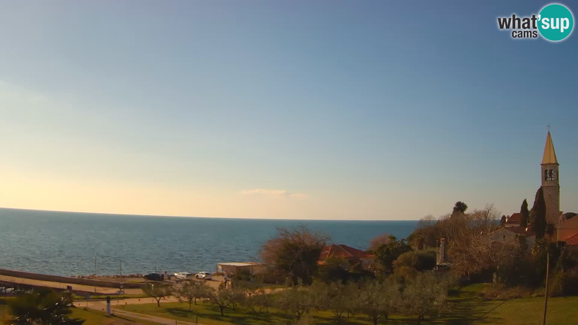 Umag spletna kamera Lovrečica – Istra – Hrvaška