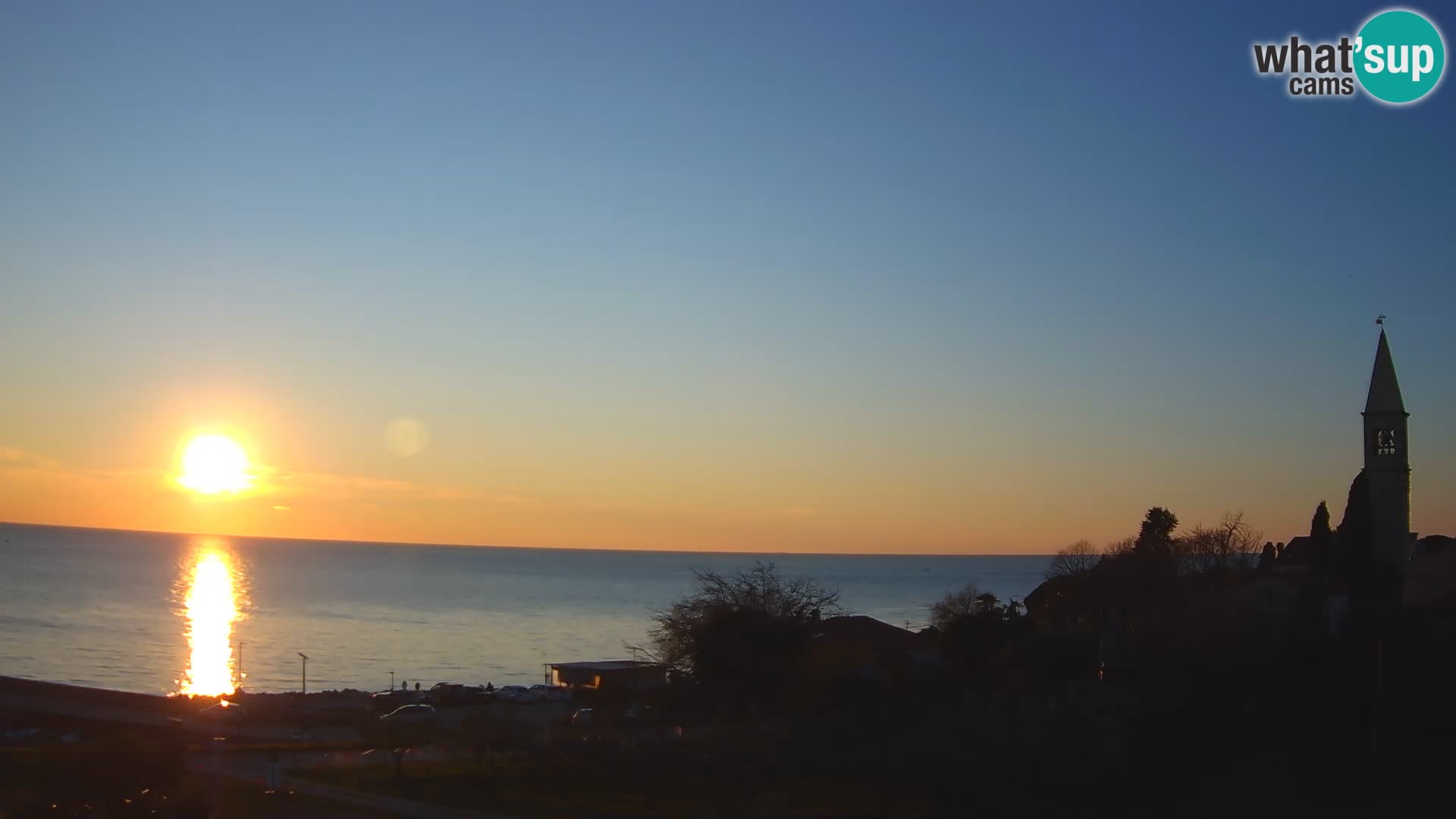 Umag Webcam en direct Lovrečica / San Lorenzo – Istrie – Croatie