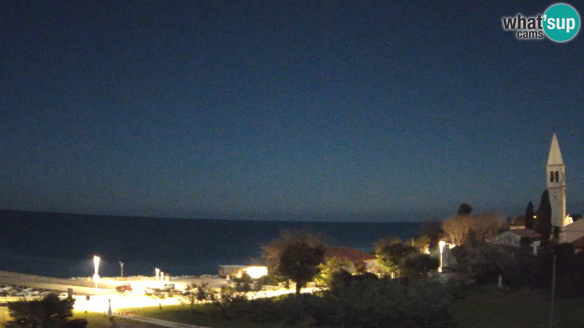 Umag Webcam en direct Lovrečica / San Lorenzo – Istrie – Croatie