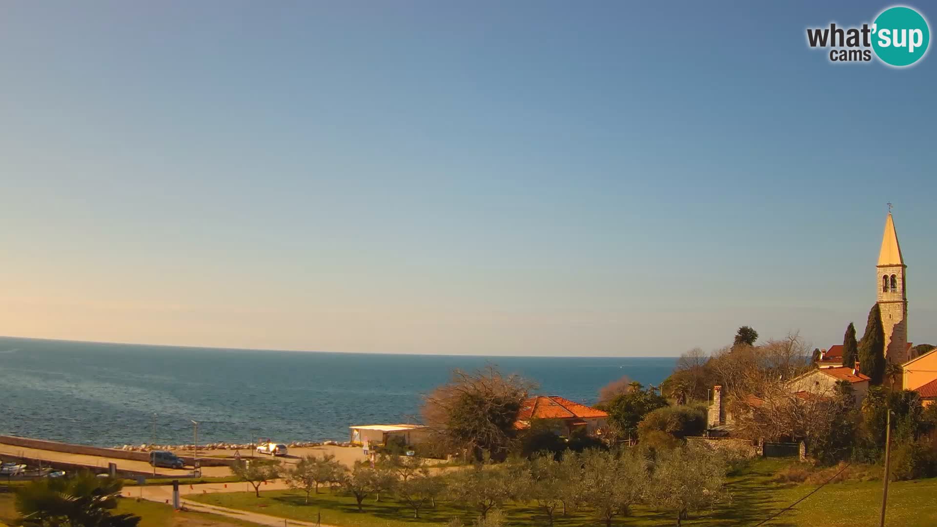 Umag Live Webcam Lovrečica / San Lorenzo – Istrien – Kroatien
