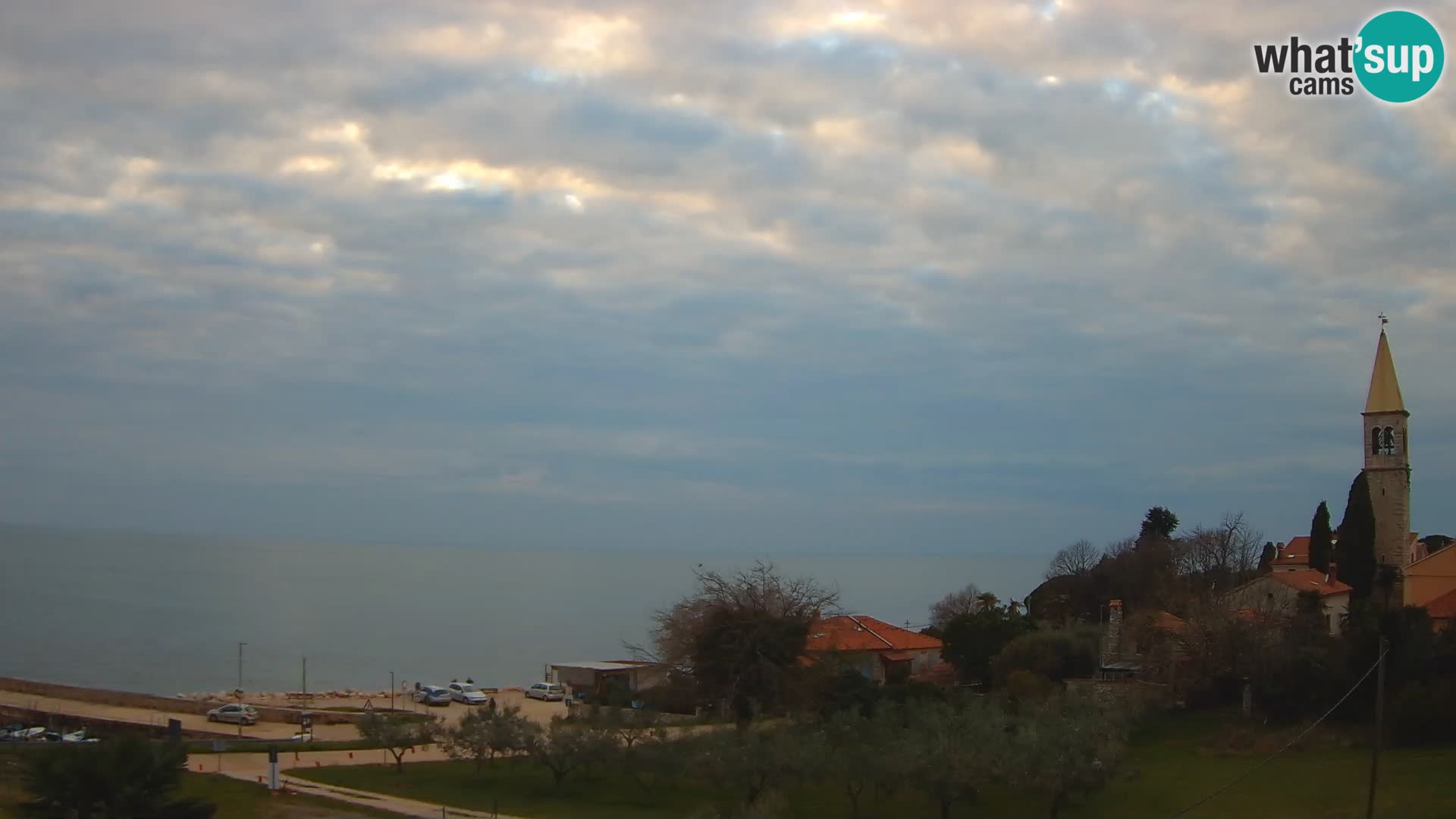 Umag Webcam en direct Lovrečica / San Lorenzo – Istrie – Croatie