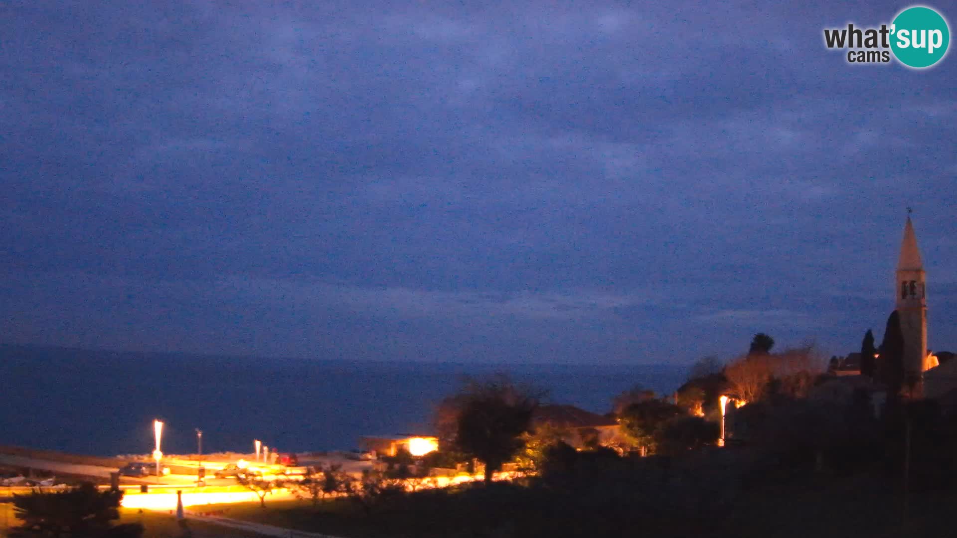 Umag Webcam uživo Lovrečica / San Lorenzo – Istra – Hrvatska