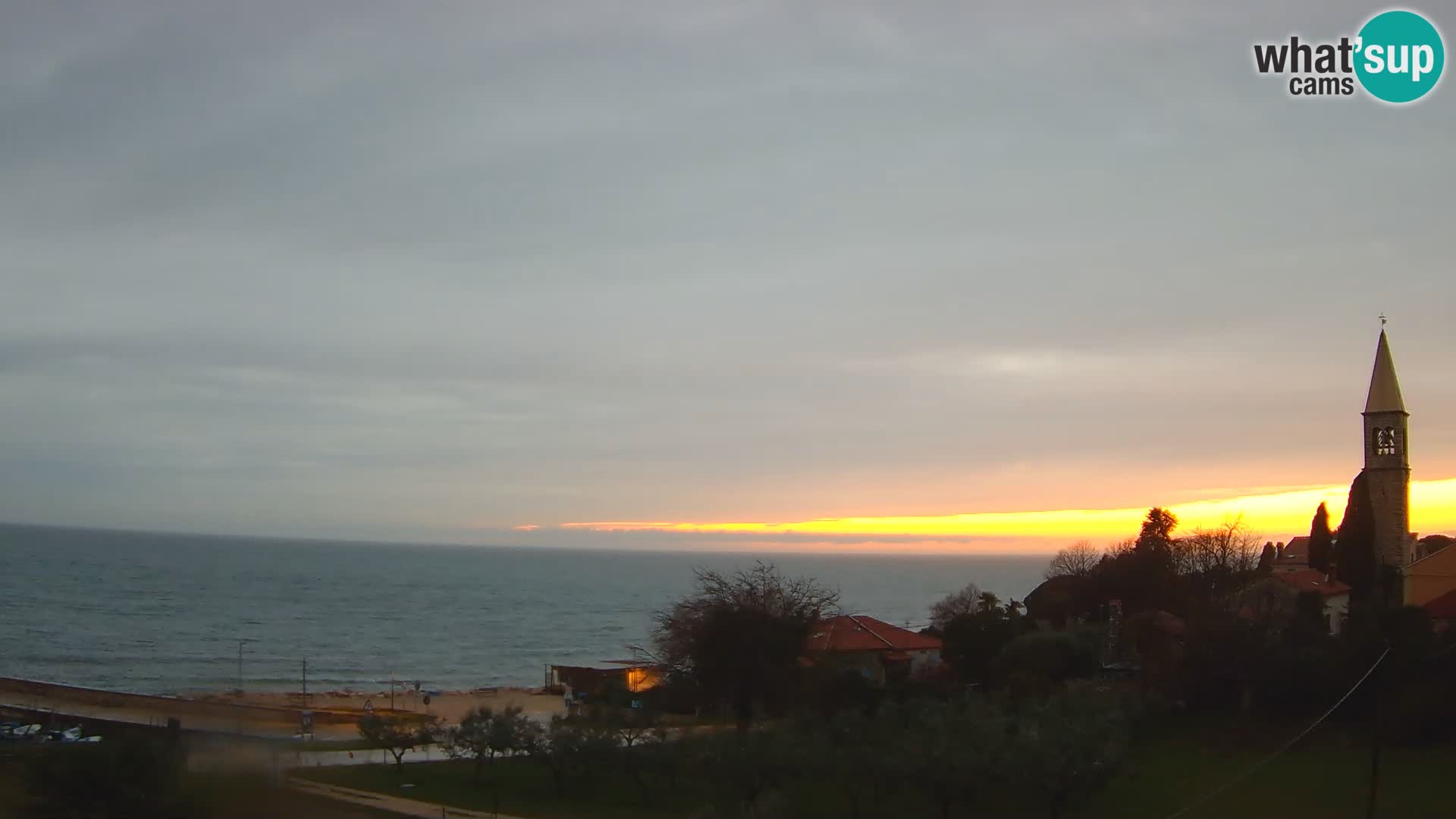 Umag spletna kamera Lovrečica – Istra – Hrvaška