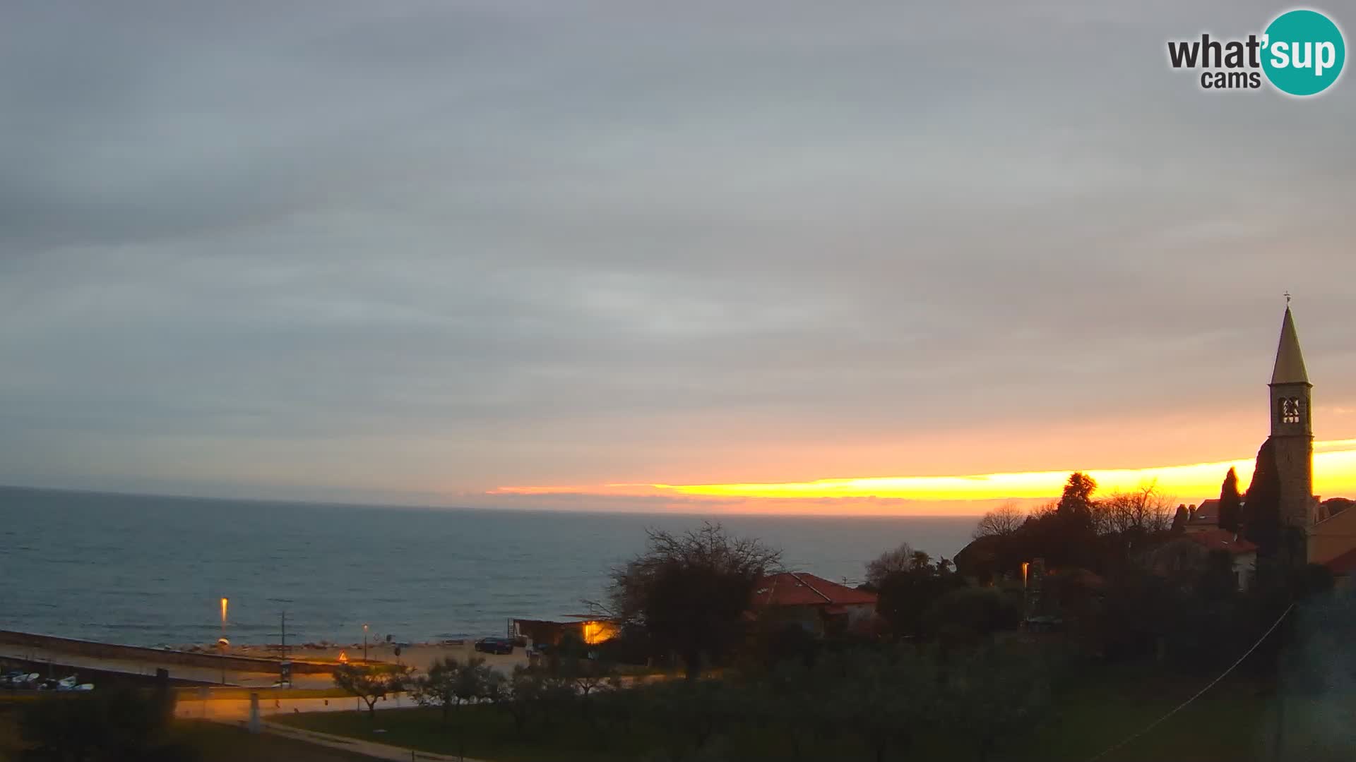 Umag spletna kamera Lovrečica – Istra – Hrvaška