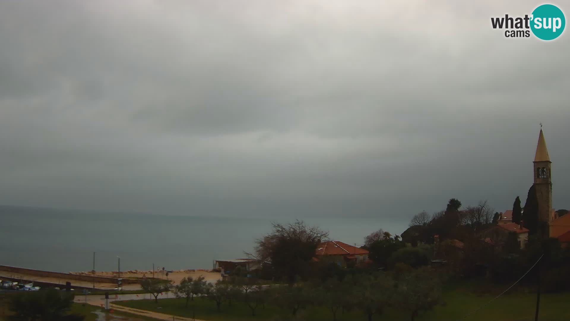 Umag Webcam en direct Lovrečica / San Lorenzo – Istrie – Croatie