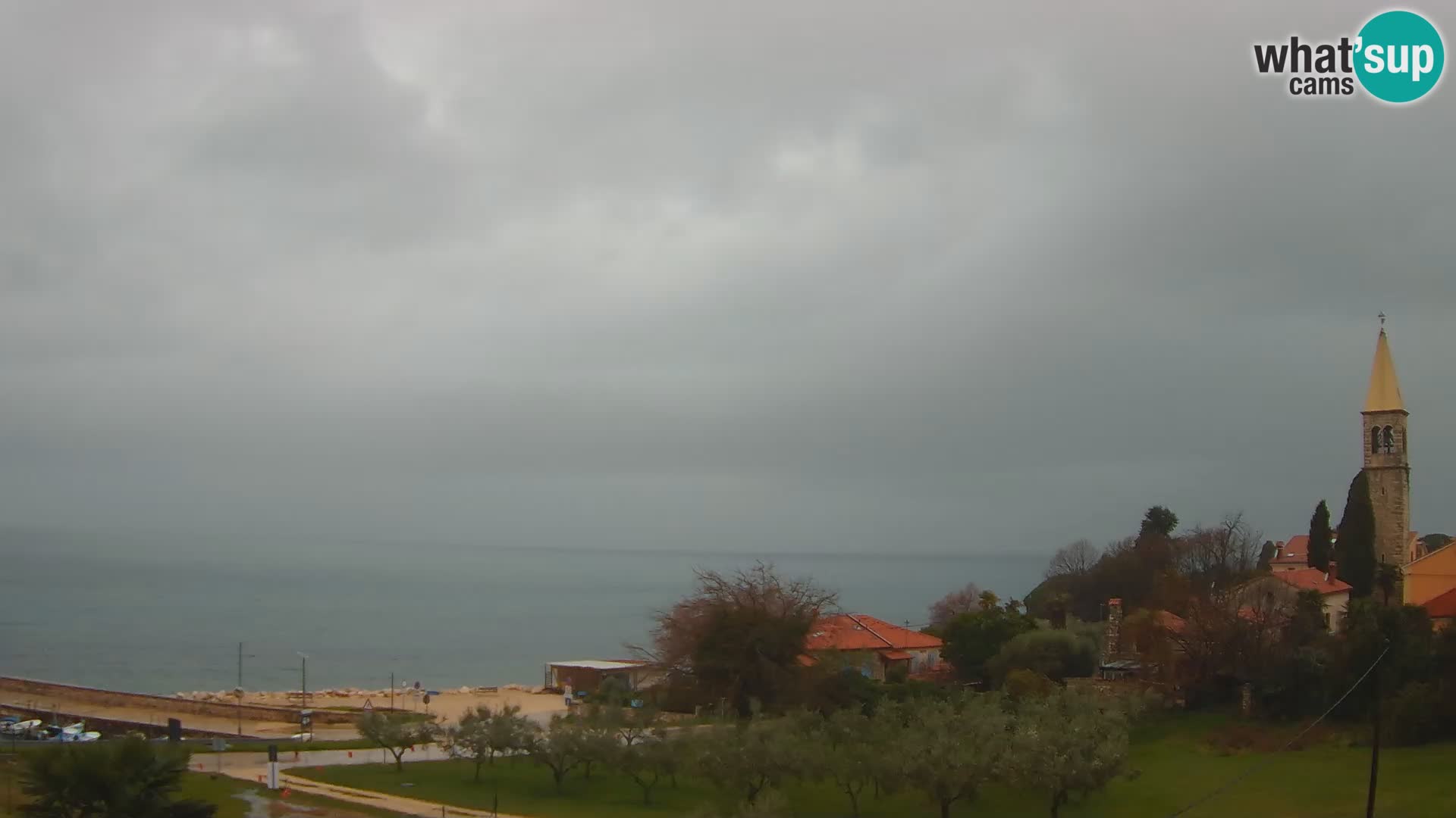 Umag Webcam en direct Lovrečica / San Lorenzo – Istrie – Croatie