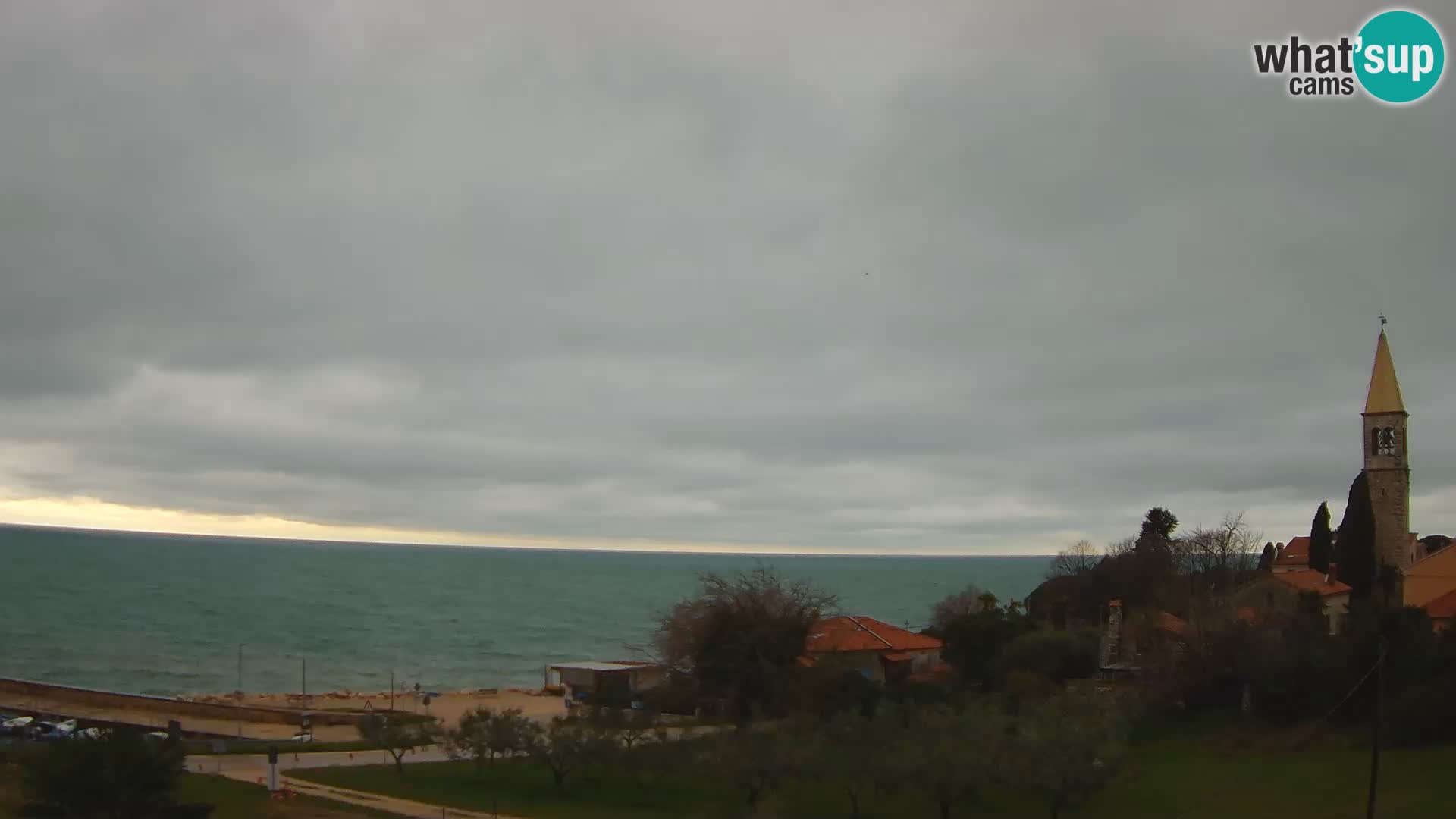 Umag Webcam uživo Lovrečica / San Lorenzo – Istra – Hrvatska