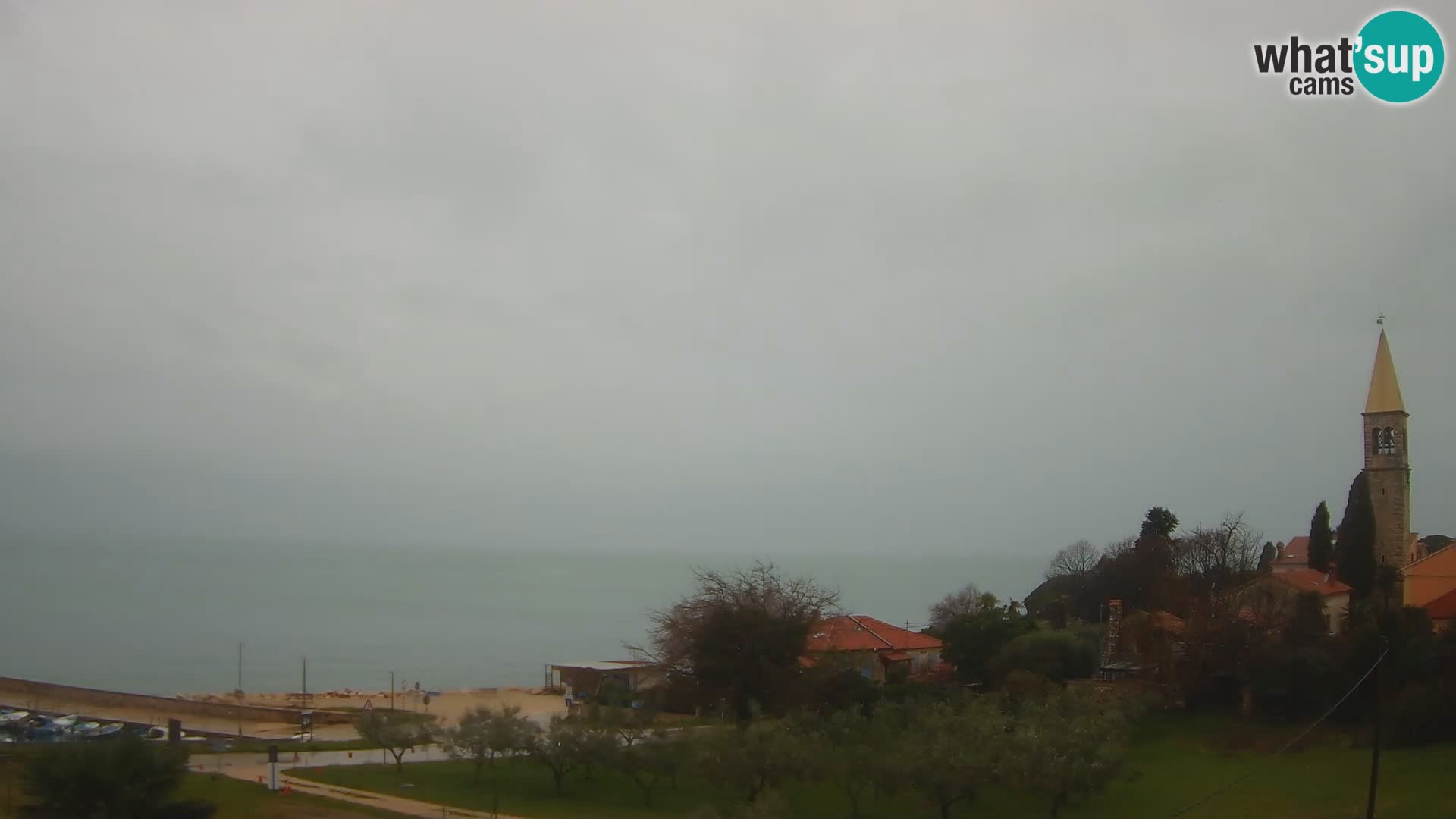 Umag Webcam uživo Lovrečica / San Lorenzo – Istra – Hrvatska
