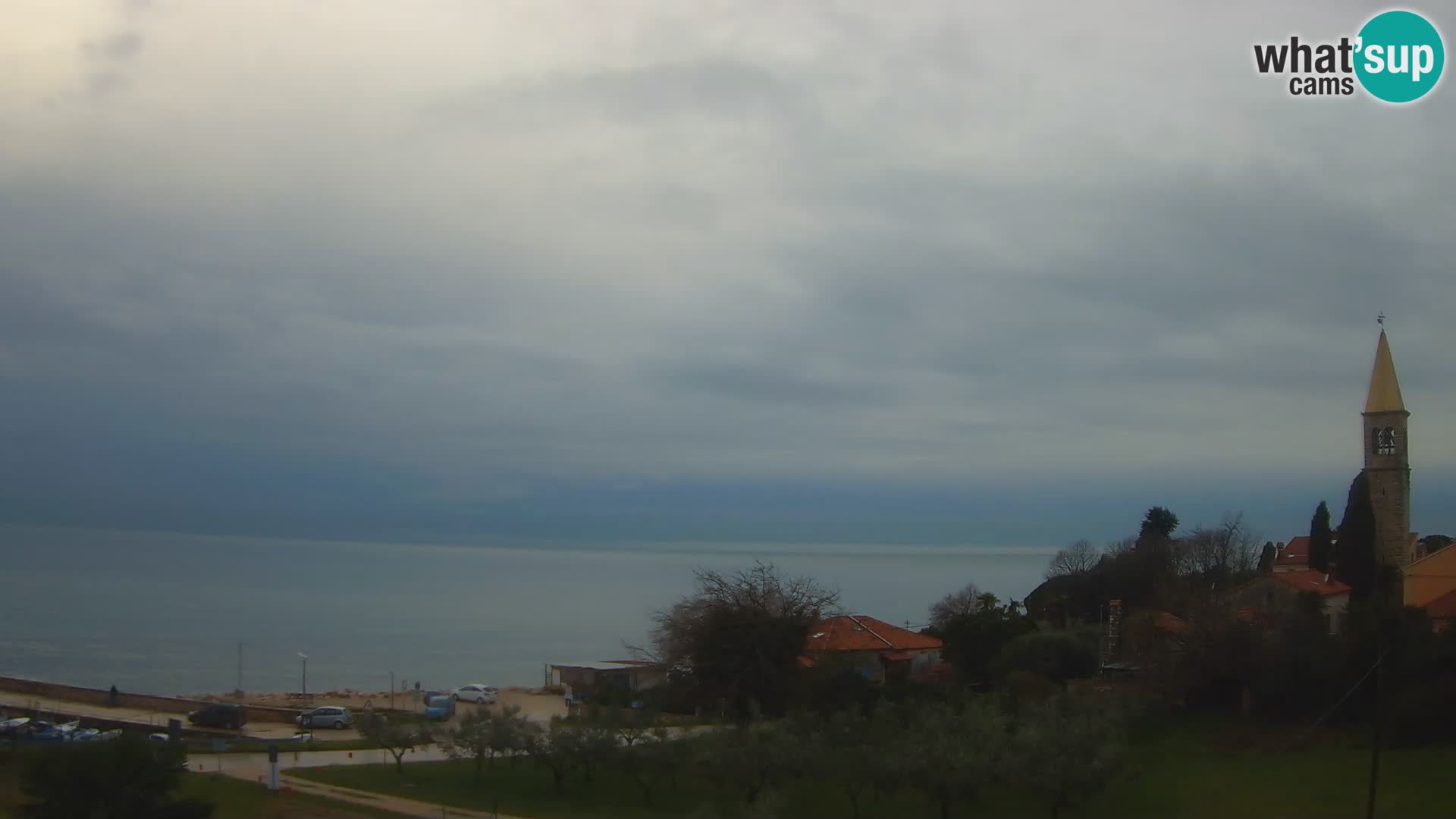 Umag spletna kamera Lovrečica – Istra – Hrvaška