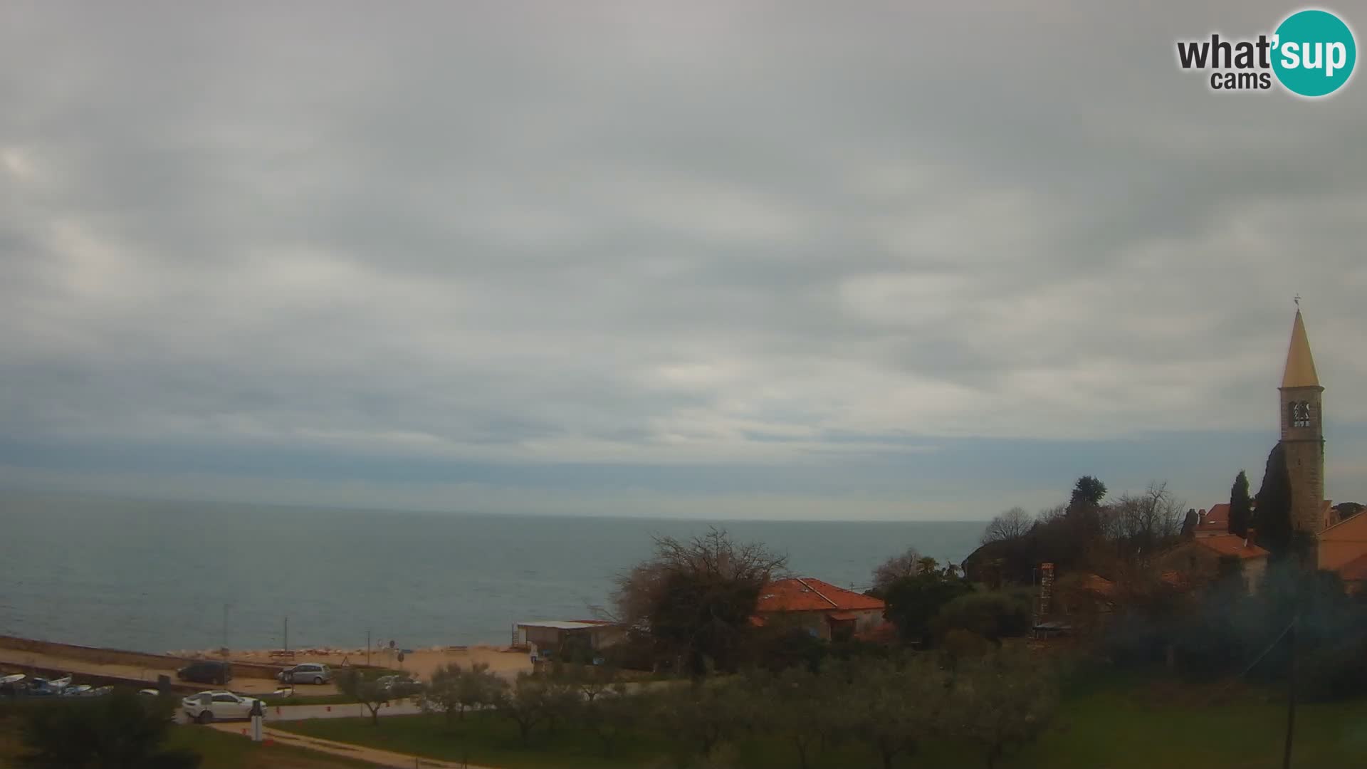Umag Webcam uživo Lovrečica / San Lorenzo – Istra – Hrvatska