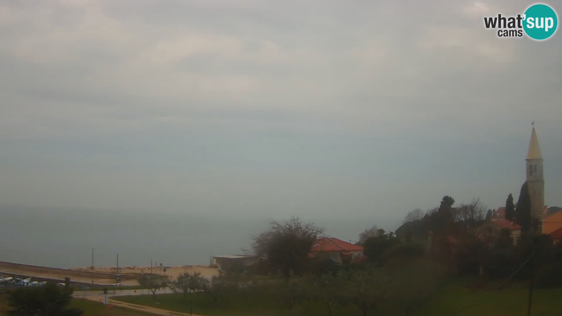 Umag Webcam en direct Lovrečica / San Lorenzo – Istrie – Croatie