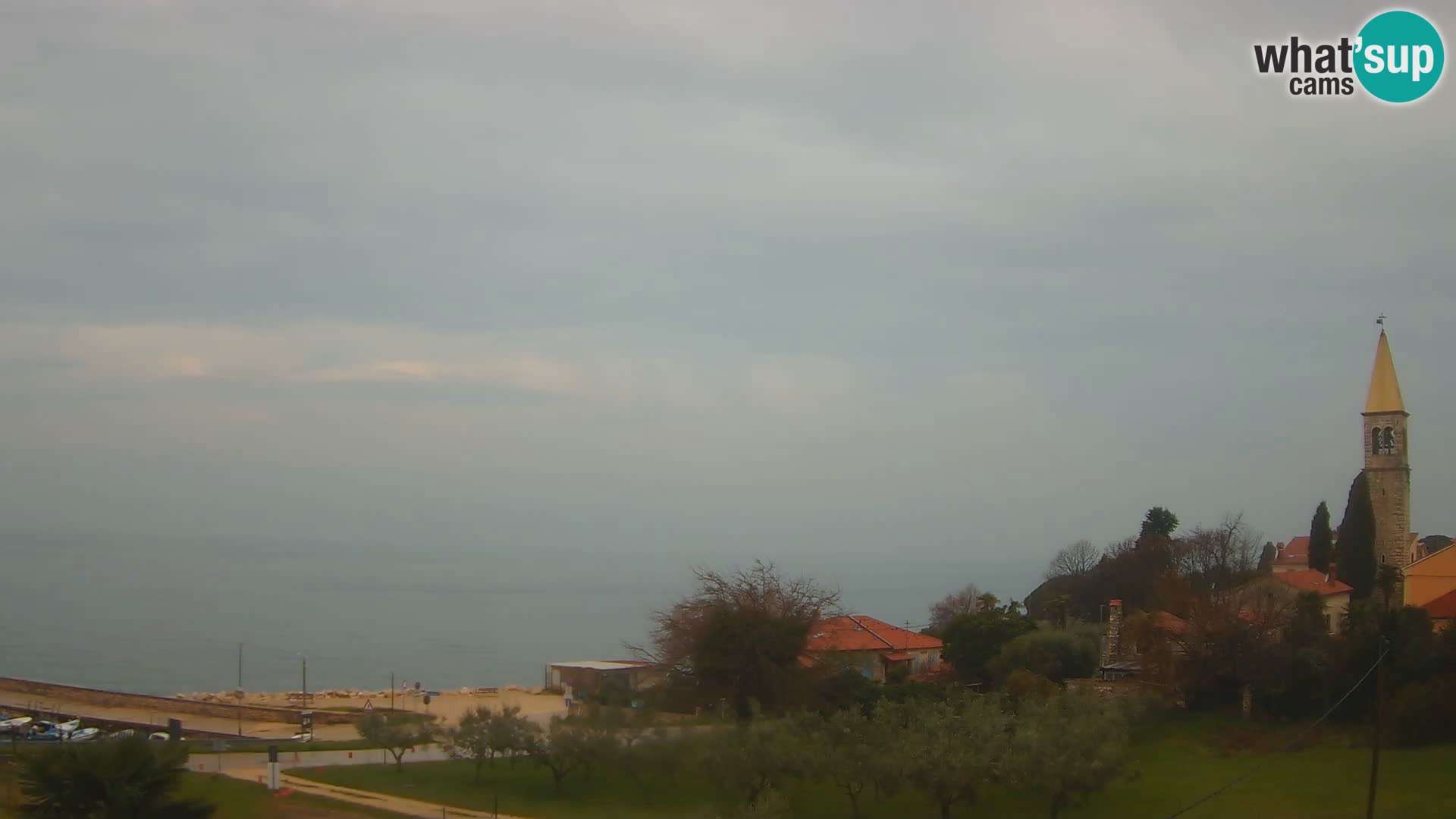 Umag spletna kamera Lovrečica – Istra – Hrvaška