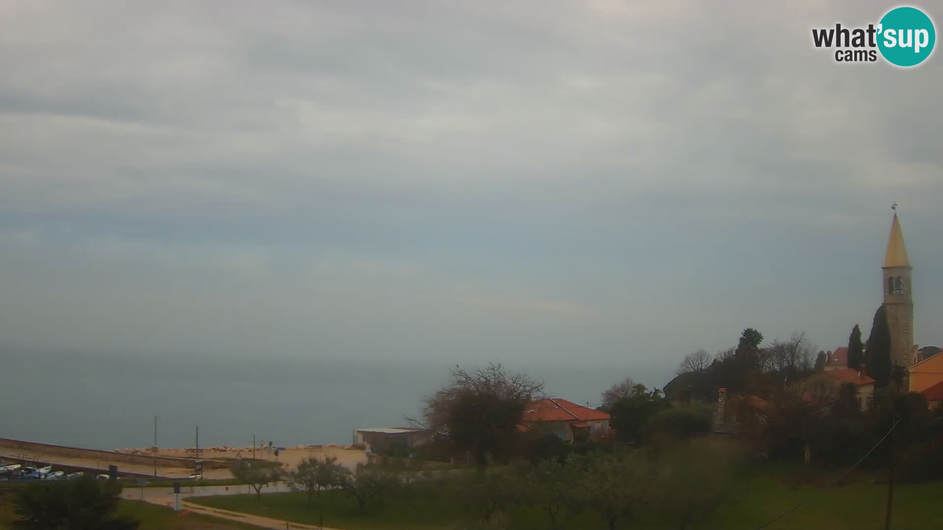 Umag spletna kamera Lovrečica – Istra – Hrvaška