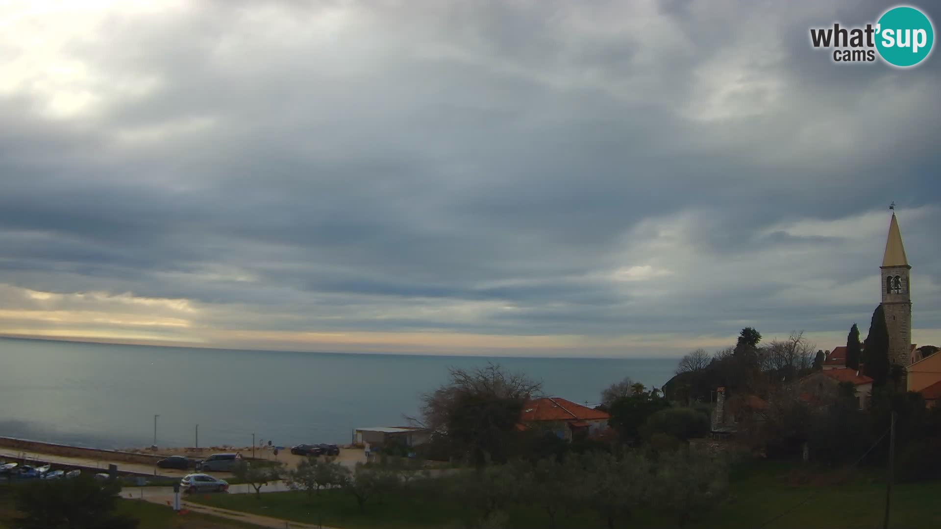 Umag spletna kamera Lovrečica – Istra – Hrvaška