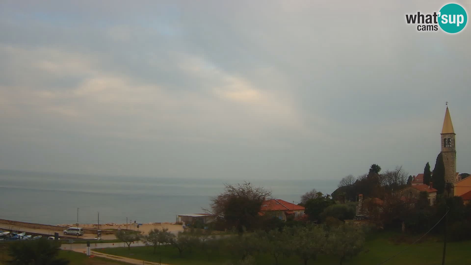 Umag spletna kamera Lovrečica – Istra – Hrvaška