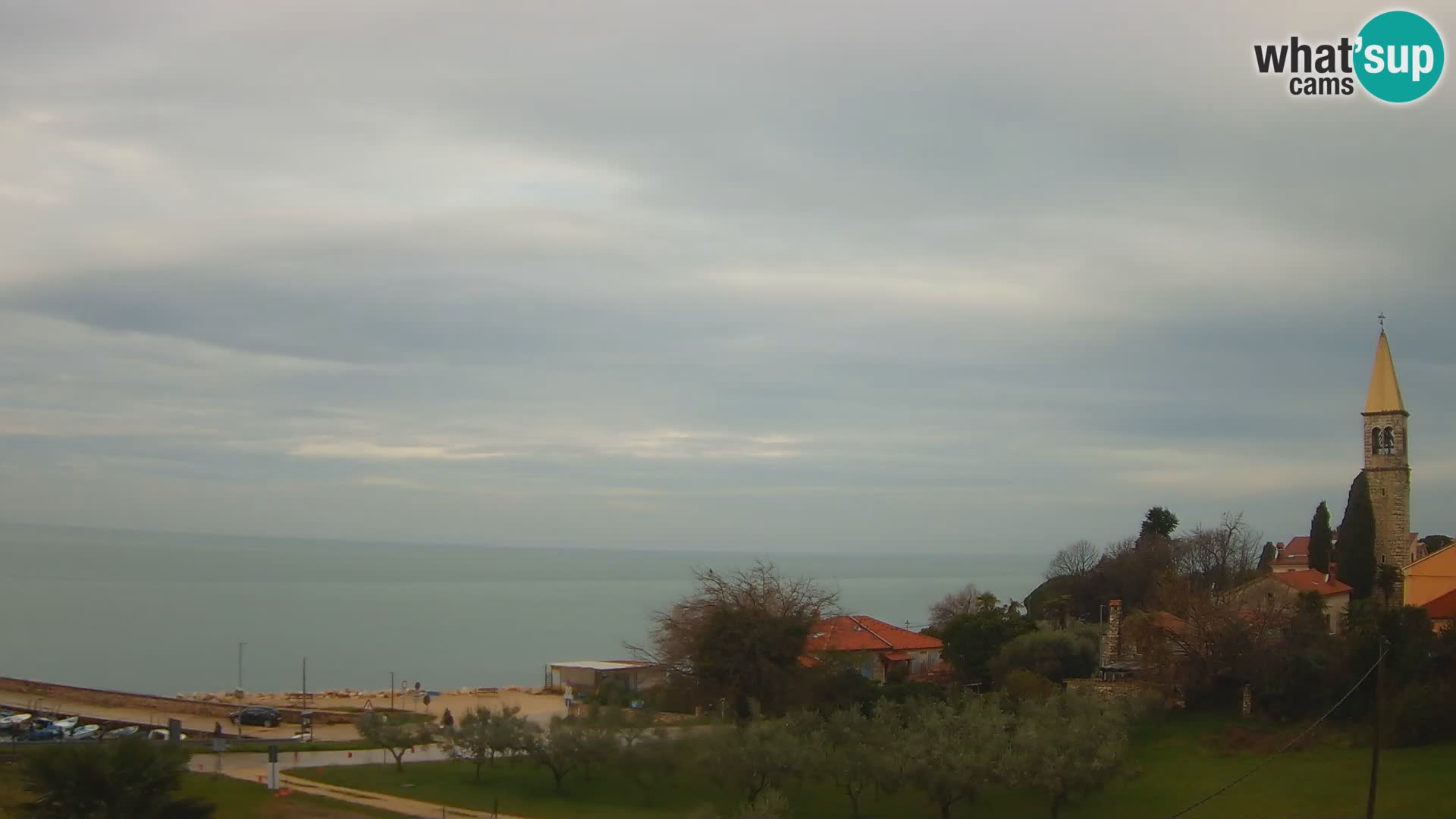 Umag Webcam uživo Lovrečica / San Lorenzo – Istra – Hrvatska