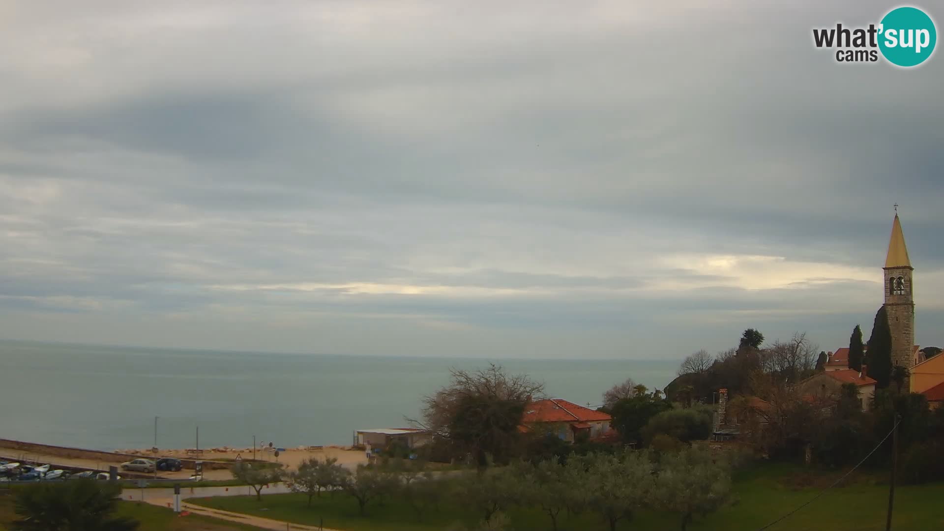 Umag spletna kamera Lovrečica – Istra – Hrvaška