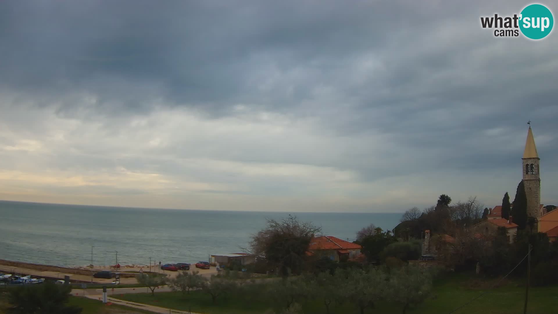 Umag Webcam uživo Lovrečica / San Lorenzo – Istra – Hrvatska