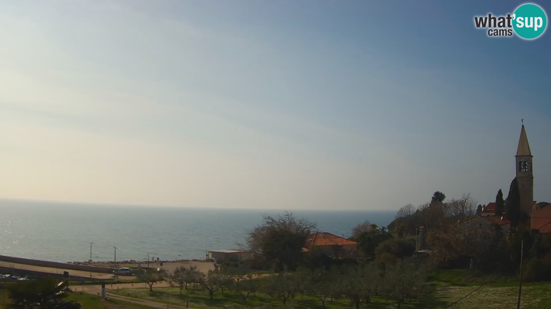 Umag spletna kamera Lovrečica – Istra – Hrvaška