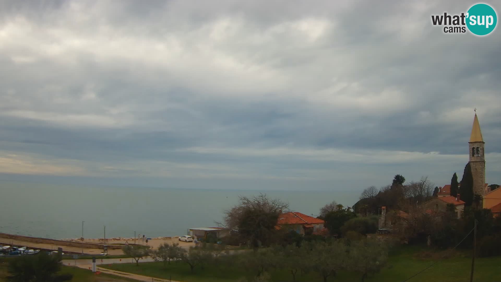 Umag spletna kamera Lovrečica – Istra – Hrvaška