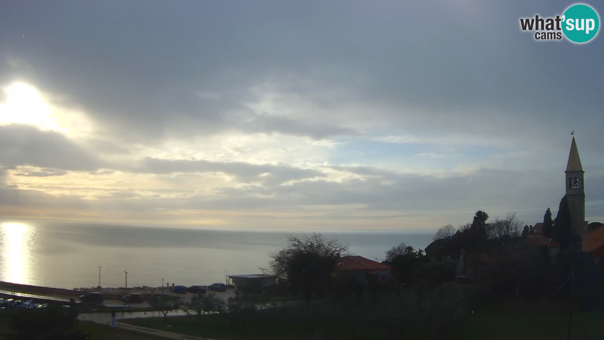 Umag Webcam uživo Lovrečica / San Lorenzo – Istra – Hrvatska