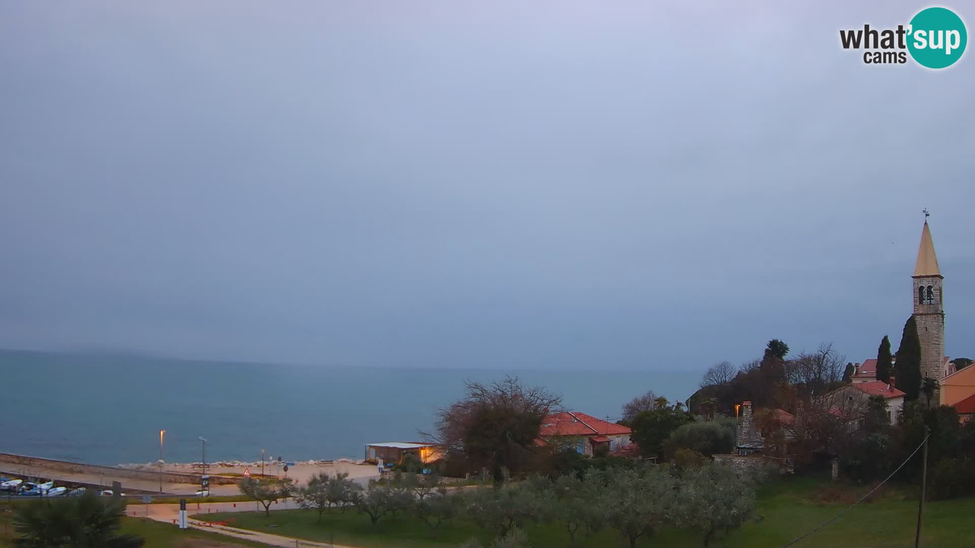 Umag Webcam uživo Lovrečica / San Lorenzo – Istra – Hrvatska