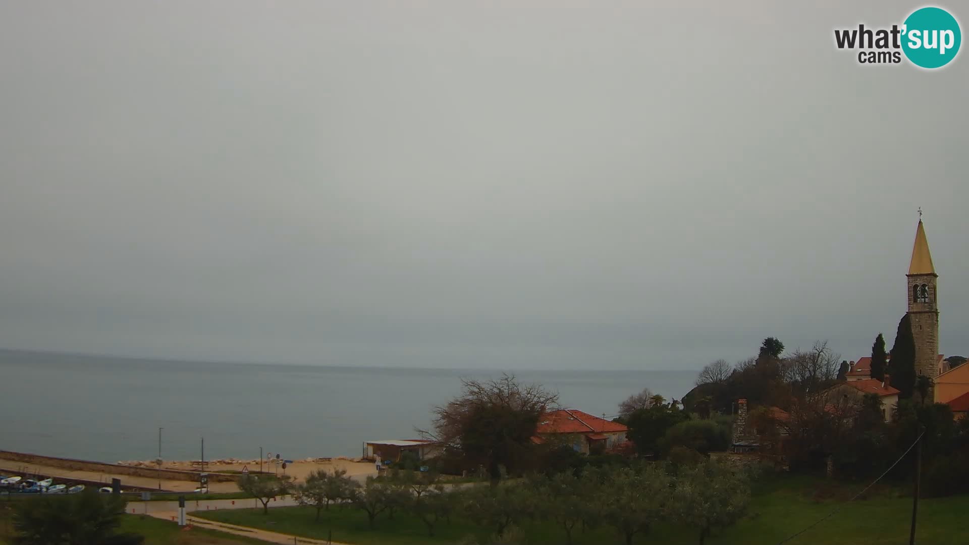 Umag Webcam uživo Lovrečica / San Lorenzo – Istra – Hrvatska