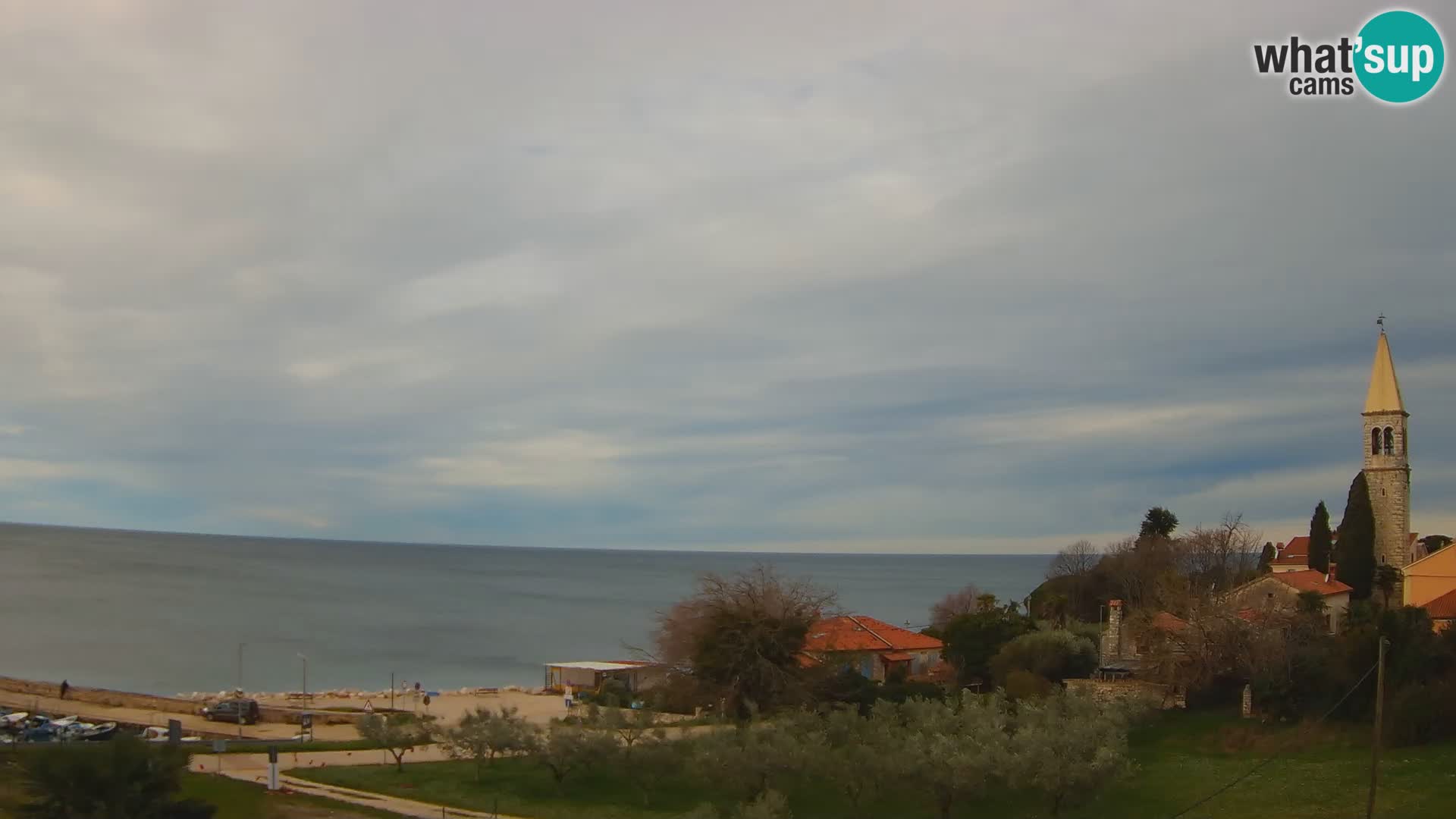 Umag Webcam en direct Lovrečica / San Lorenzo – Istrie – Croatie