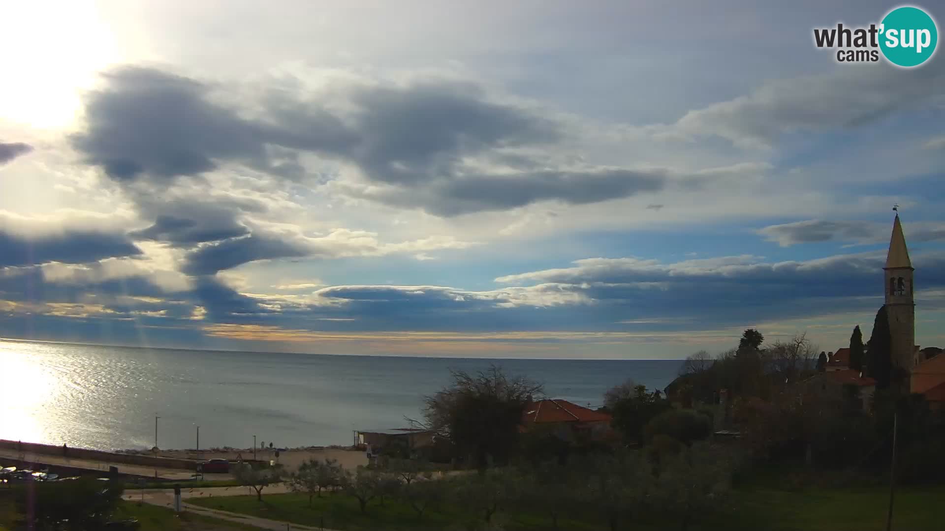 Umag Webcam uživo Lovrečica / San Lorenzo – Istra – Hrvatska