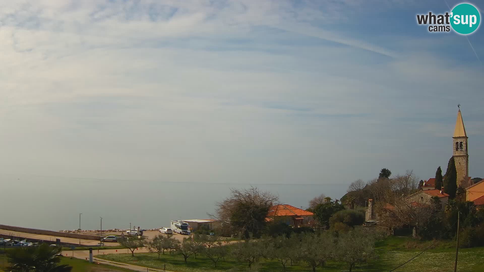 Umag Webcam uživo Lovrečica / San Lorenzo – Istra – Hrvatska