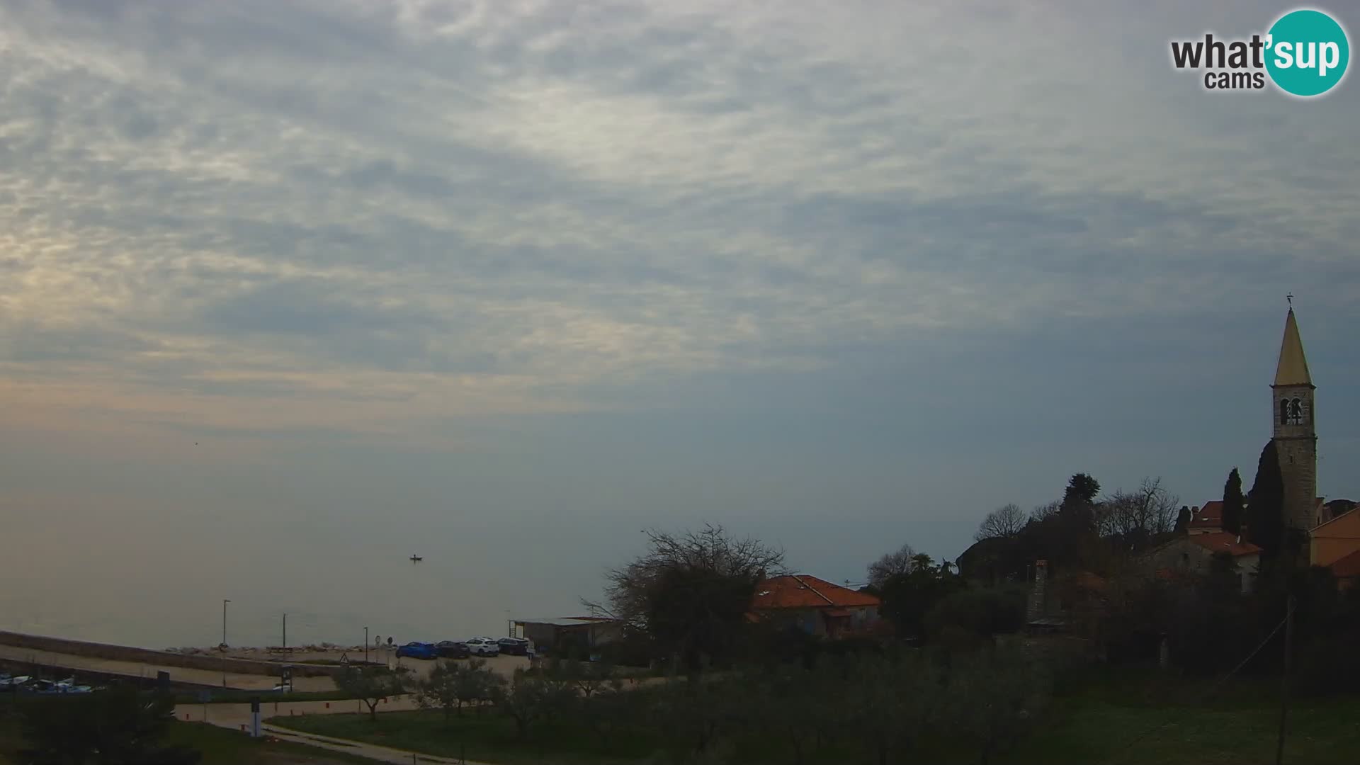 Umag Webcam uživo Lovrečica / San Lorenzo – Istra – Hrvatska