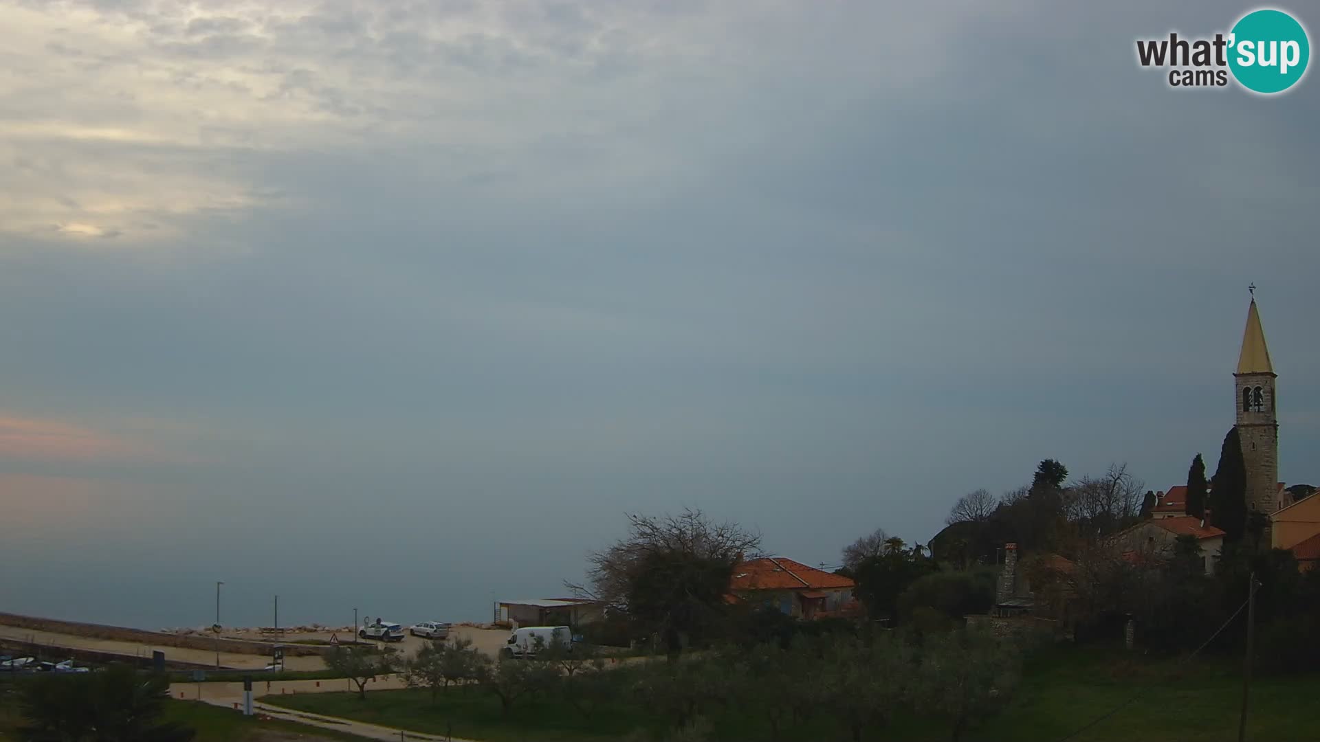 Umag Webcam uživo Lovrečica / San Lorenzo – Istra – Hrvatska