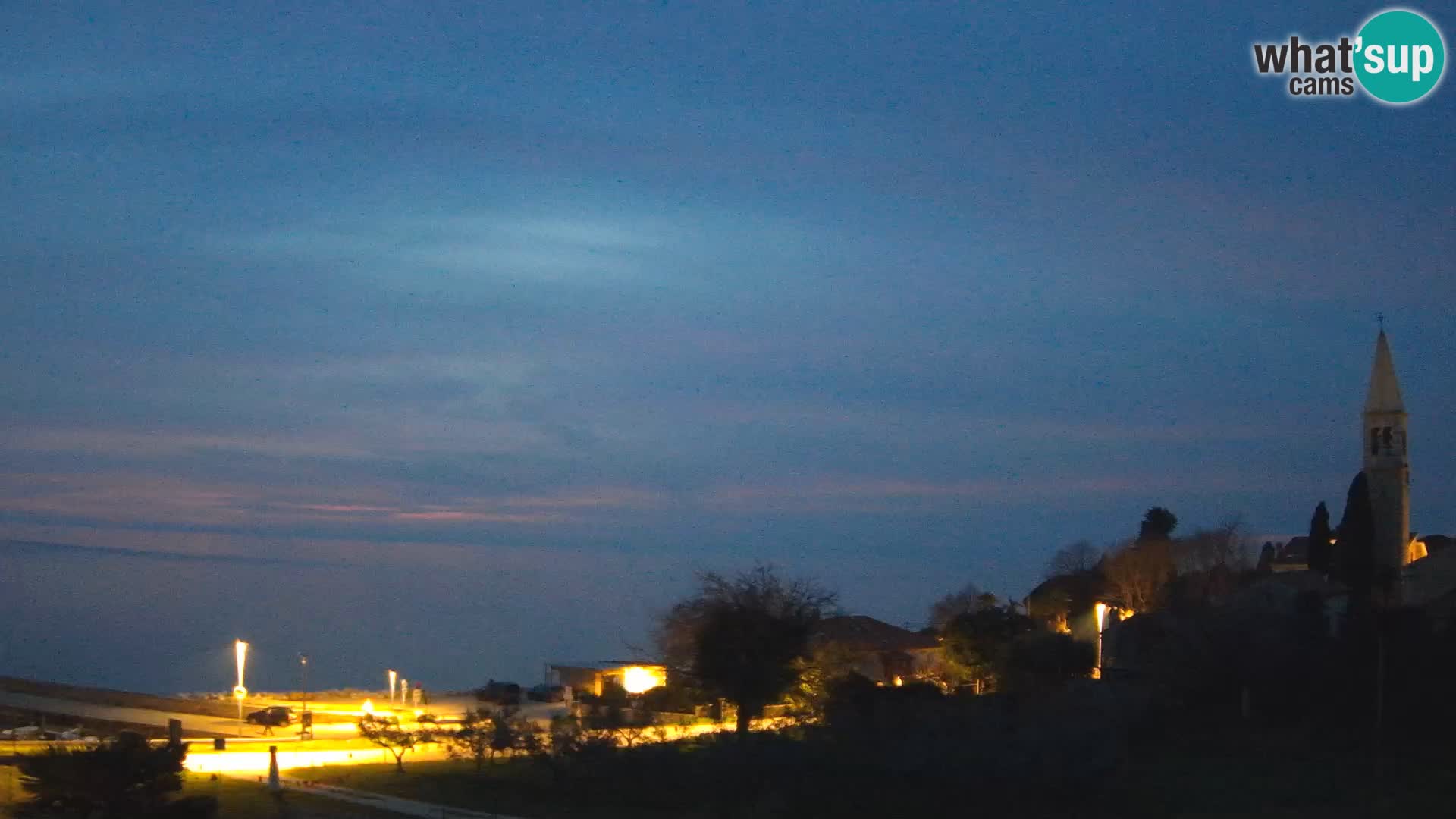 Umag spletna kamera Lovrečica – Istra – Hrvaška