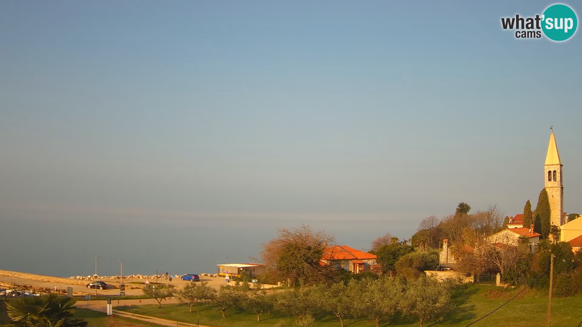 Umag Webcam en direct Lovrečica / San Lorenzo – Istrie – Croatie