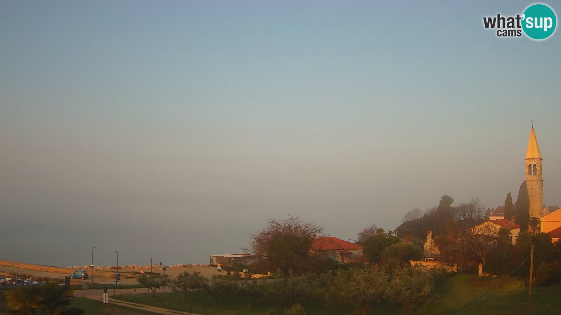 Umag Webcam uživo Lovrečica / San Lorenzo – Istra – Hrvatska
