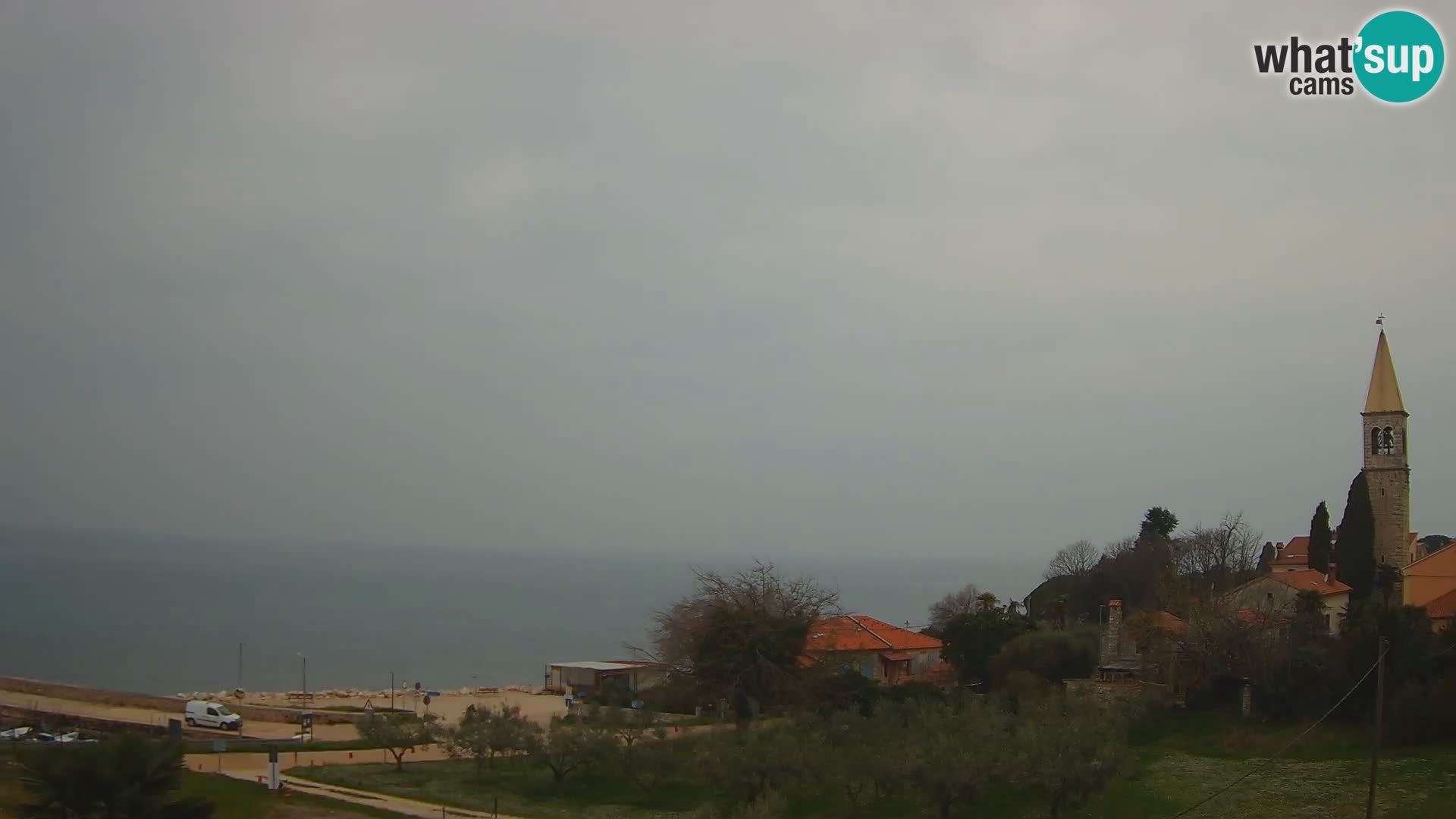 Umag Webcam en direct Lovrečica / San Lorenzo – Istrie – Croatie