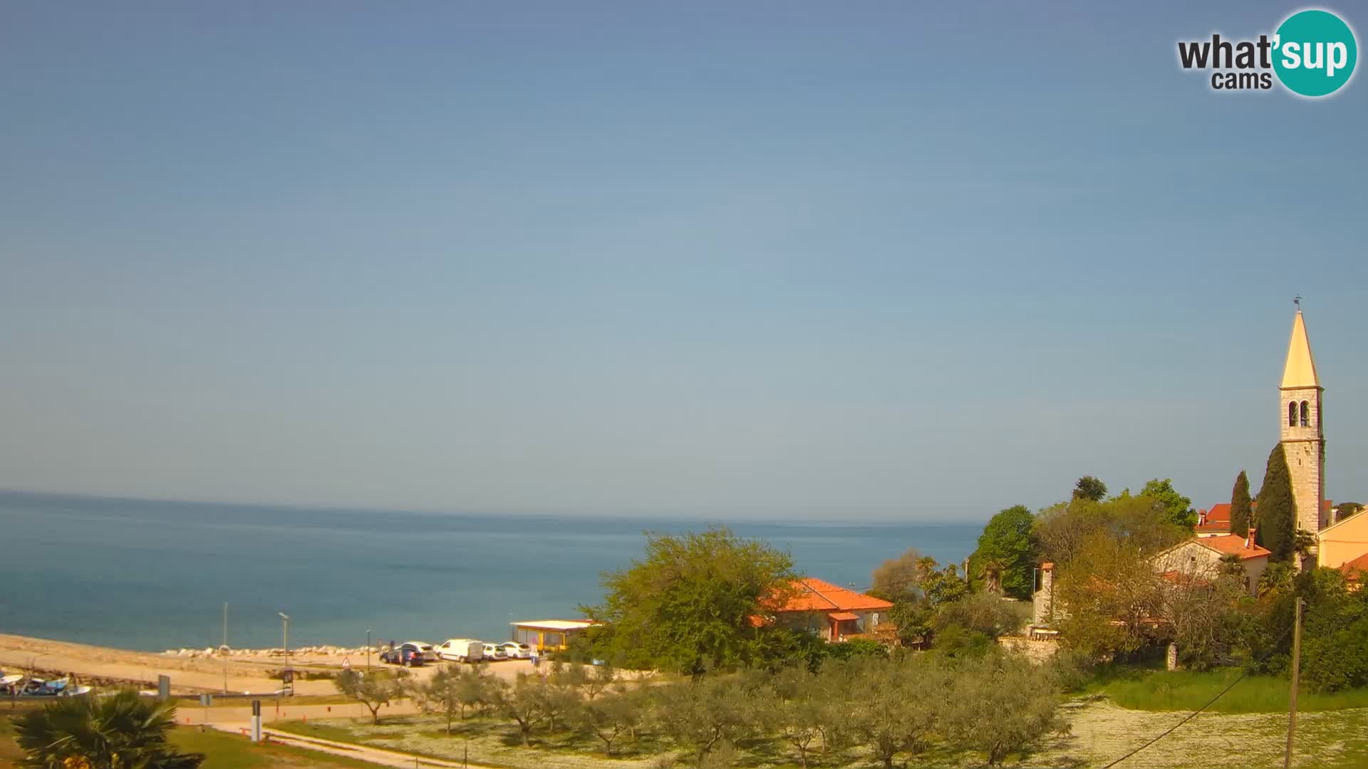 Umag Live webcam Lovrečica / San Lorenzo – Istria – Croatia