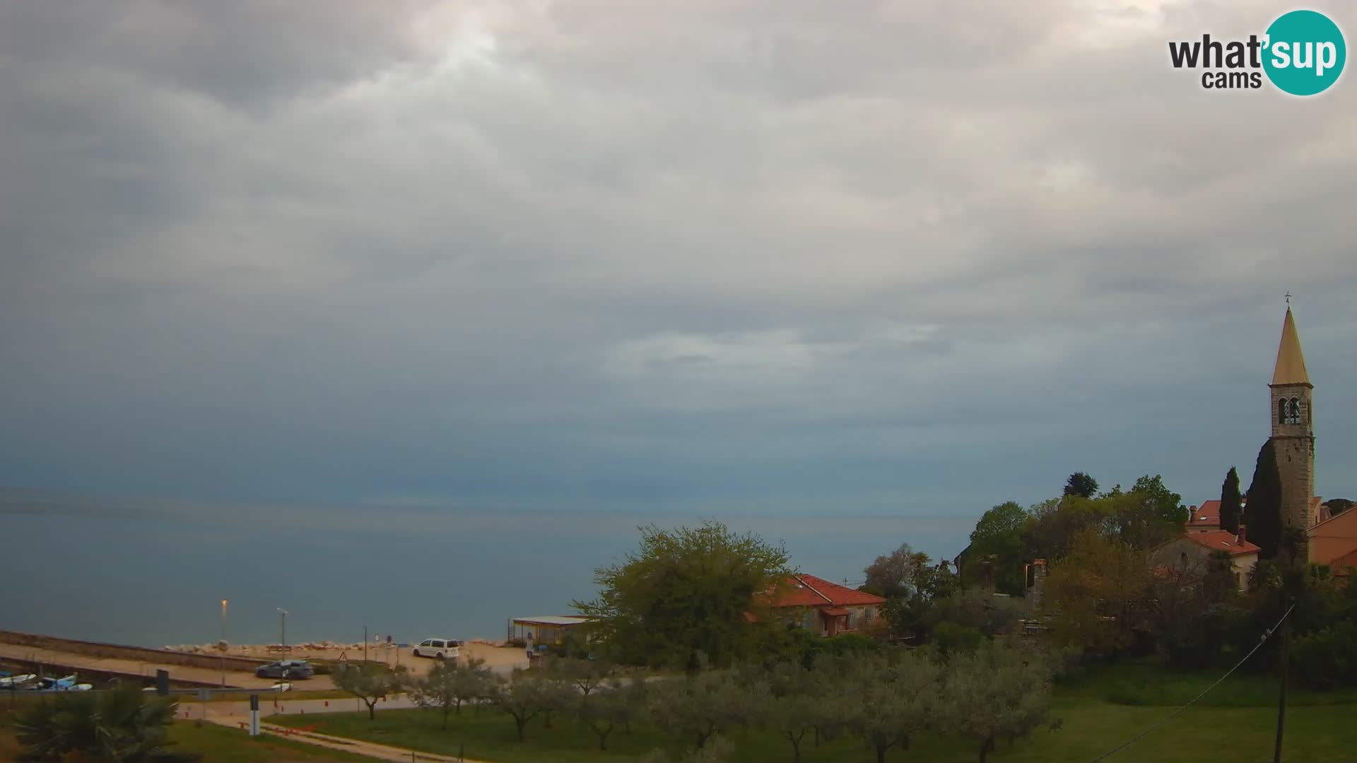 Umag Webcam en direct Lovrečica / San Lorenzo – Istrie – Croatie