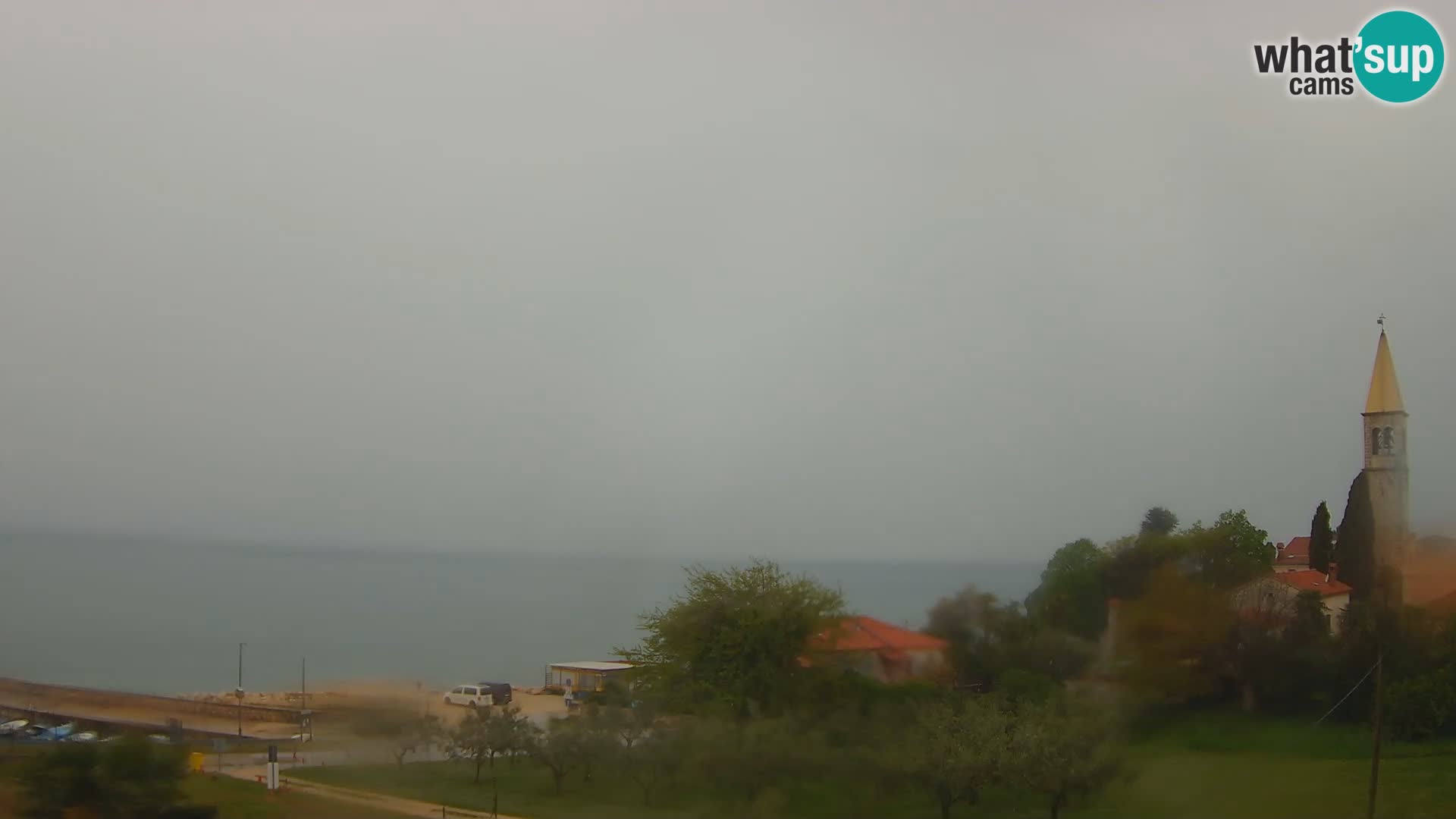 Umag Webcam uživo Lovrečica / San Lorenzo – Istra – Hrvatska