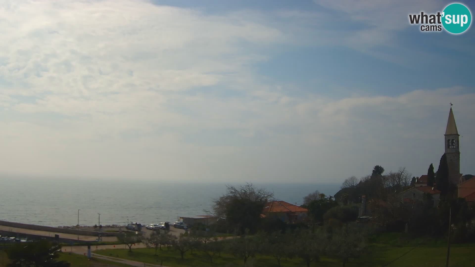 Umag Webcam en direct Lovrečica / San Lorenzo – Istrie – Croatie