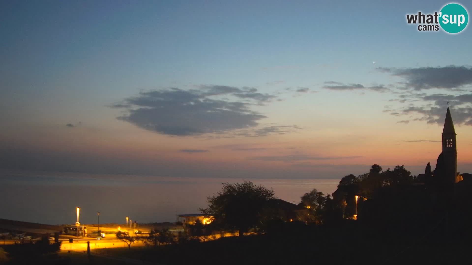 Umag Webcam uživo Lovrečica / San Lorenzo – Istra – Hrvatska