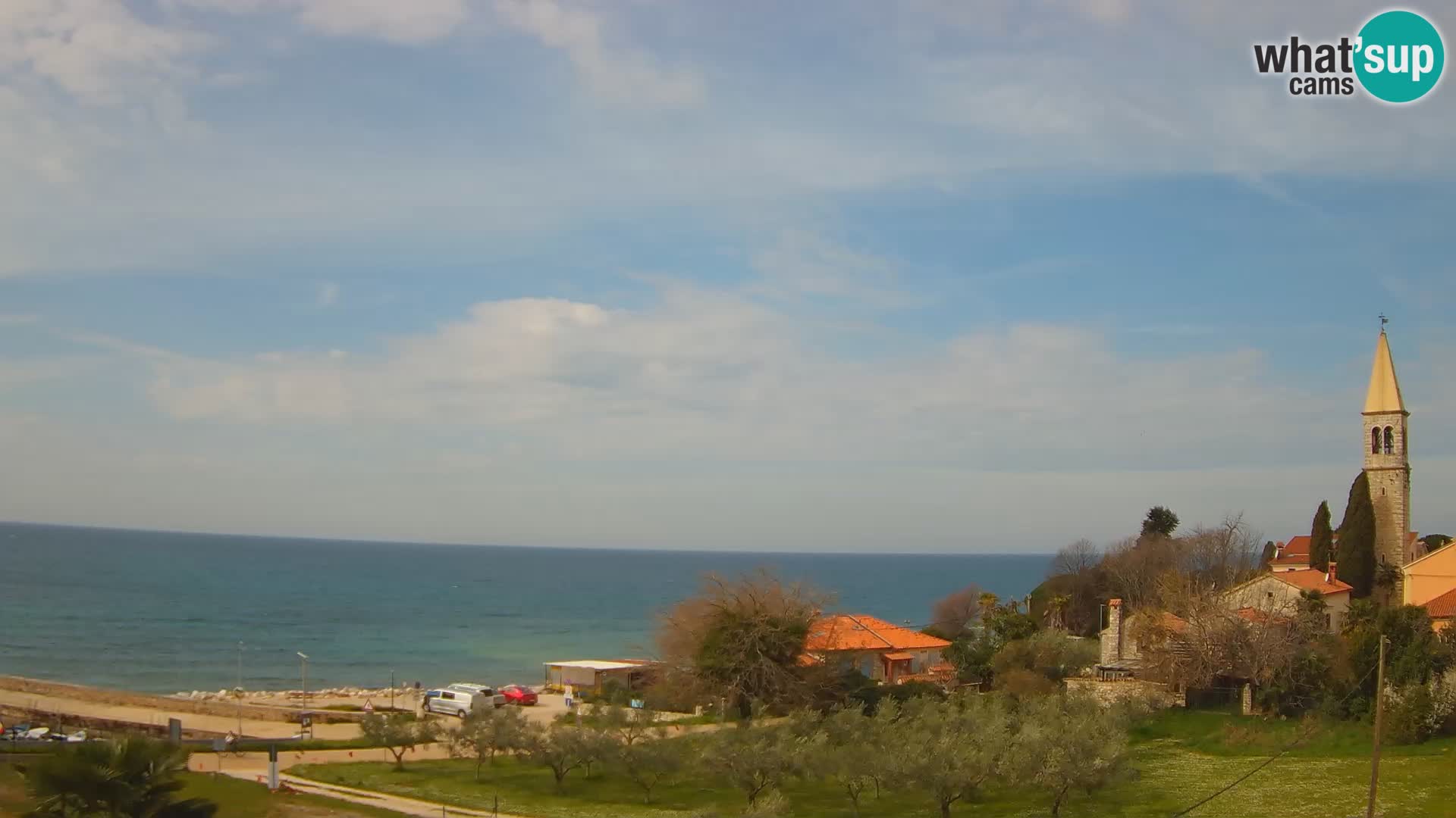 Umag spletna kamera Lovrečica – Istra – Hrvaška