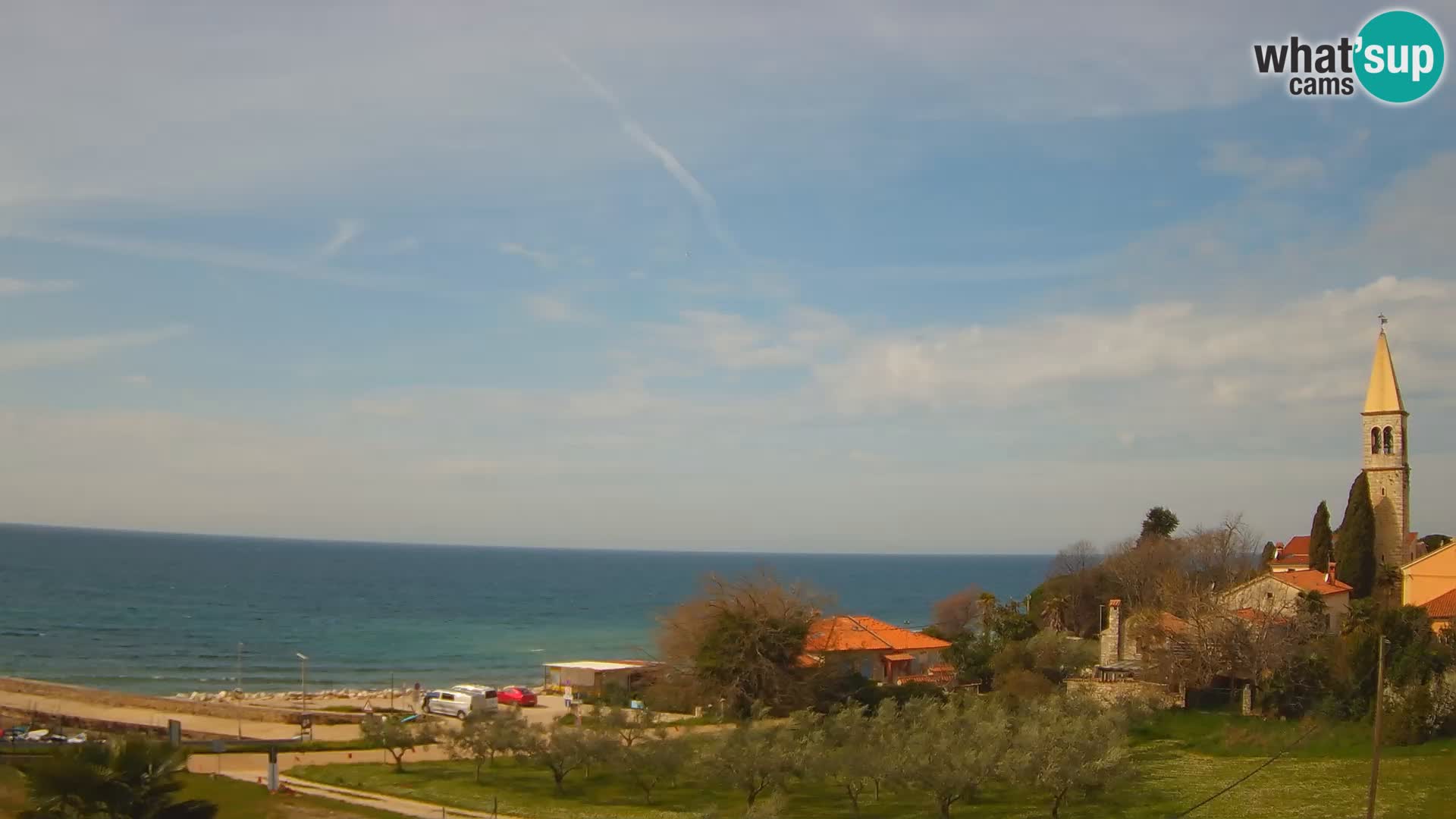 Umag spletna kamera Lovrečica – Istra – Hrvaška