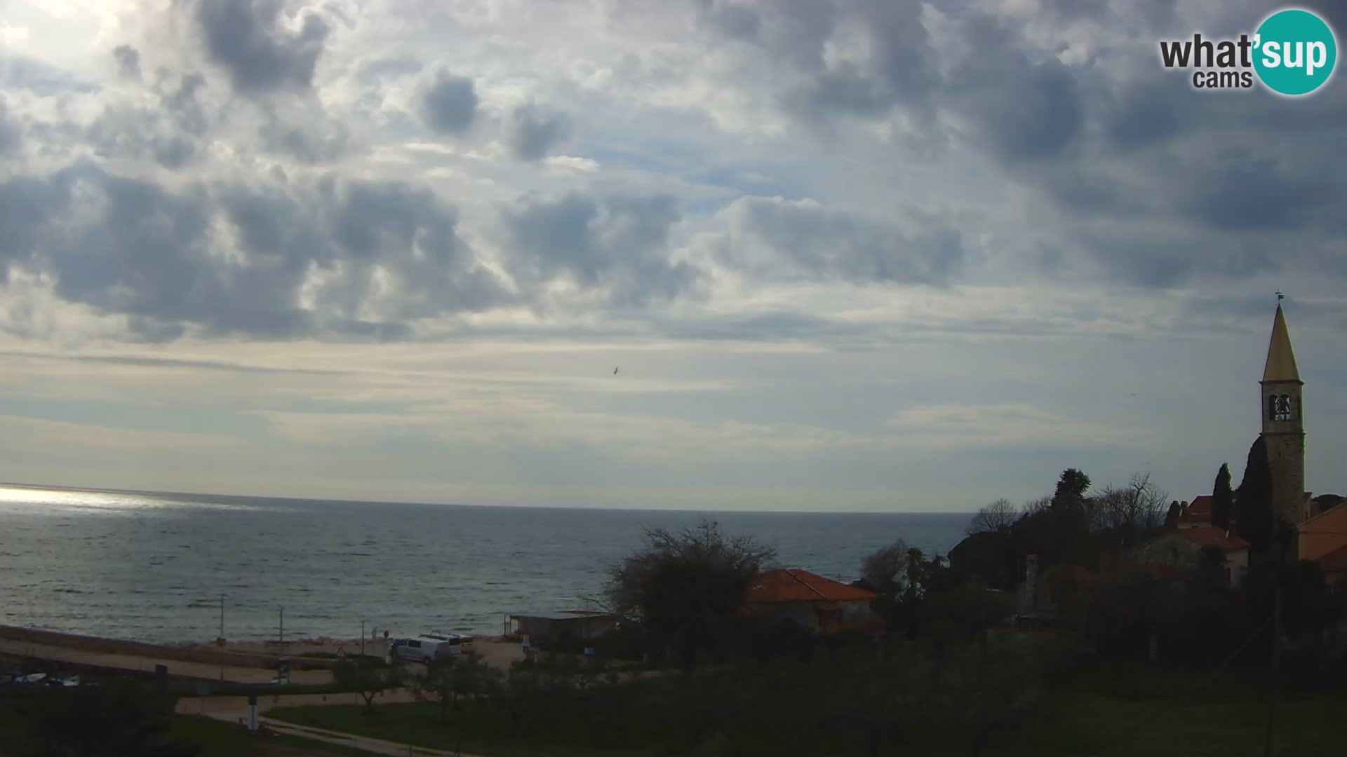 Umag Webcam en direct Lovrečica / San Lorenzo – Istrie – Croatie