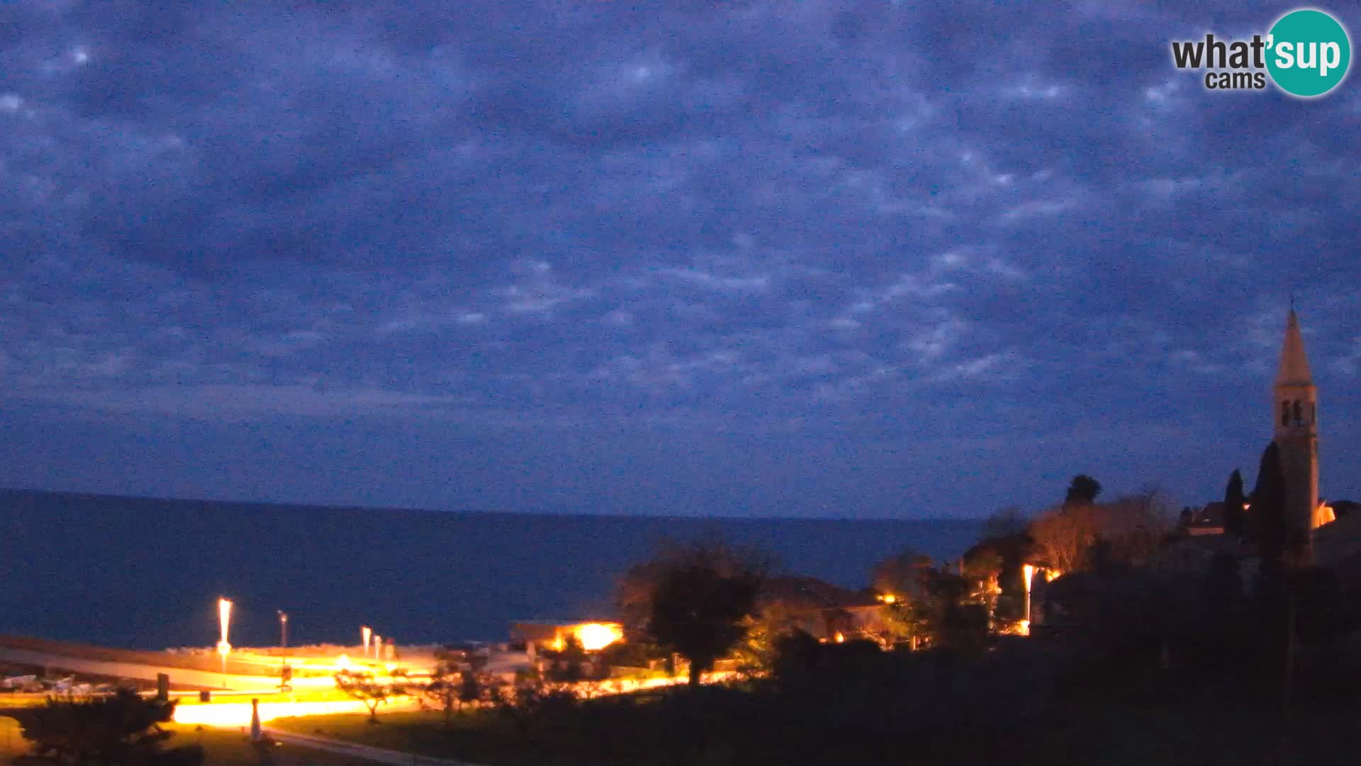 Umag spletna kamera Lovrečica – Istra – Hrvaška